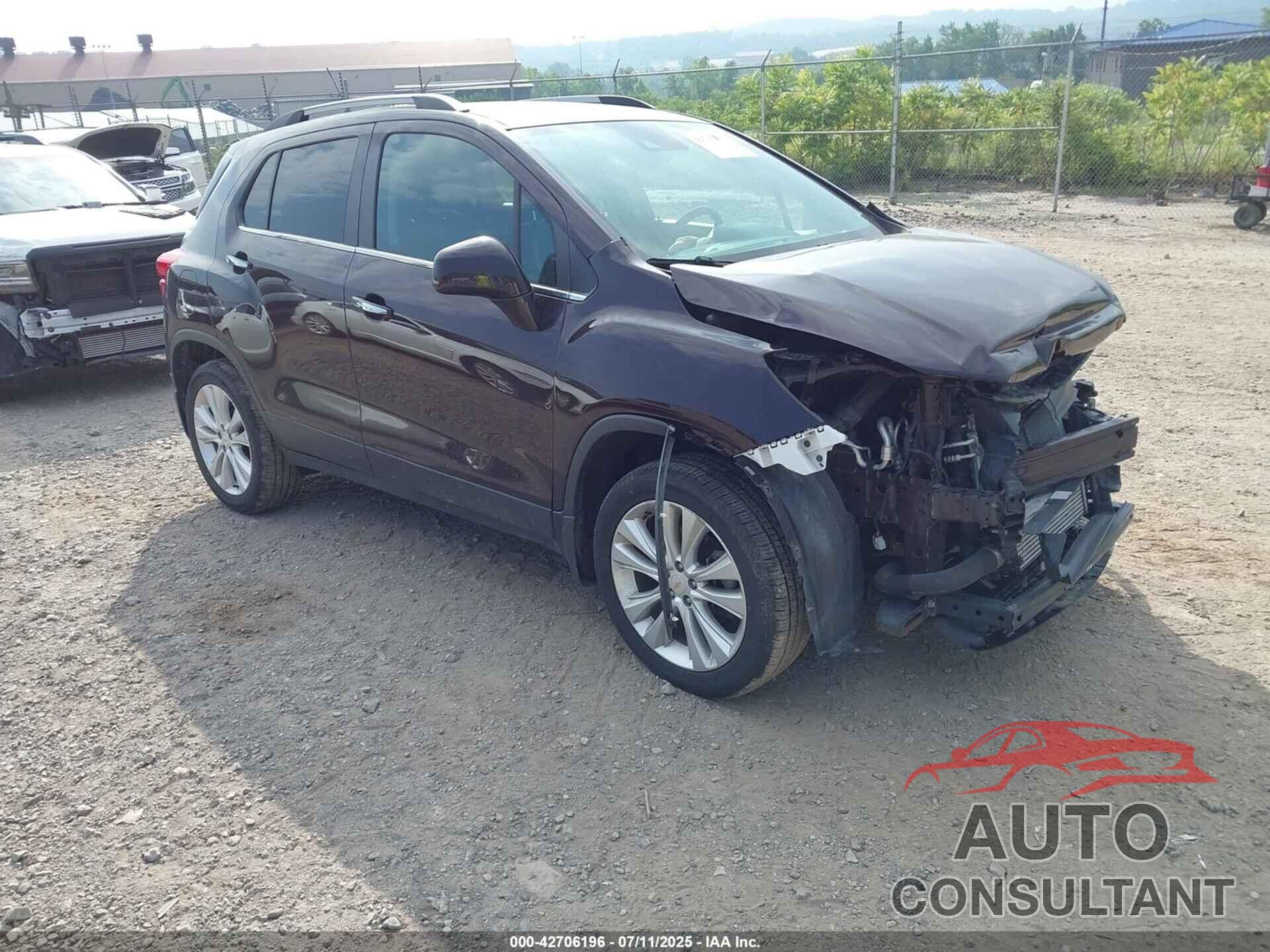 CHEVROLET TRAX 2020 - KL7CJRSB6LB351322