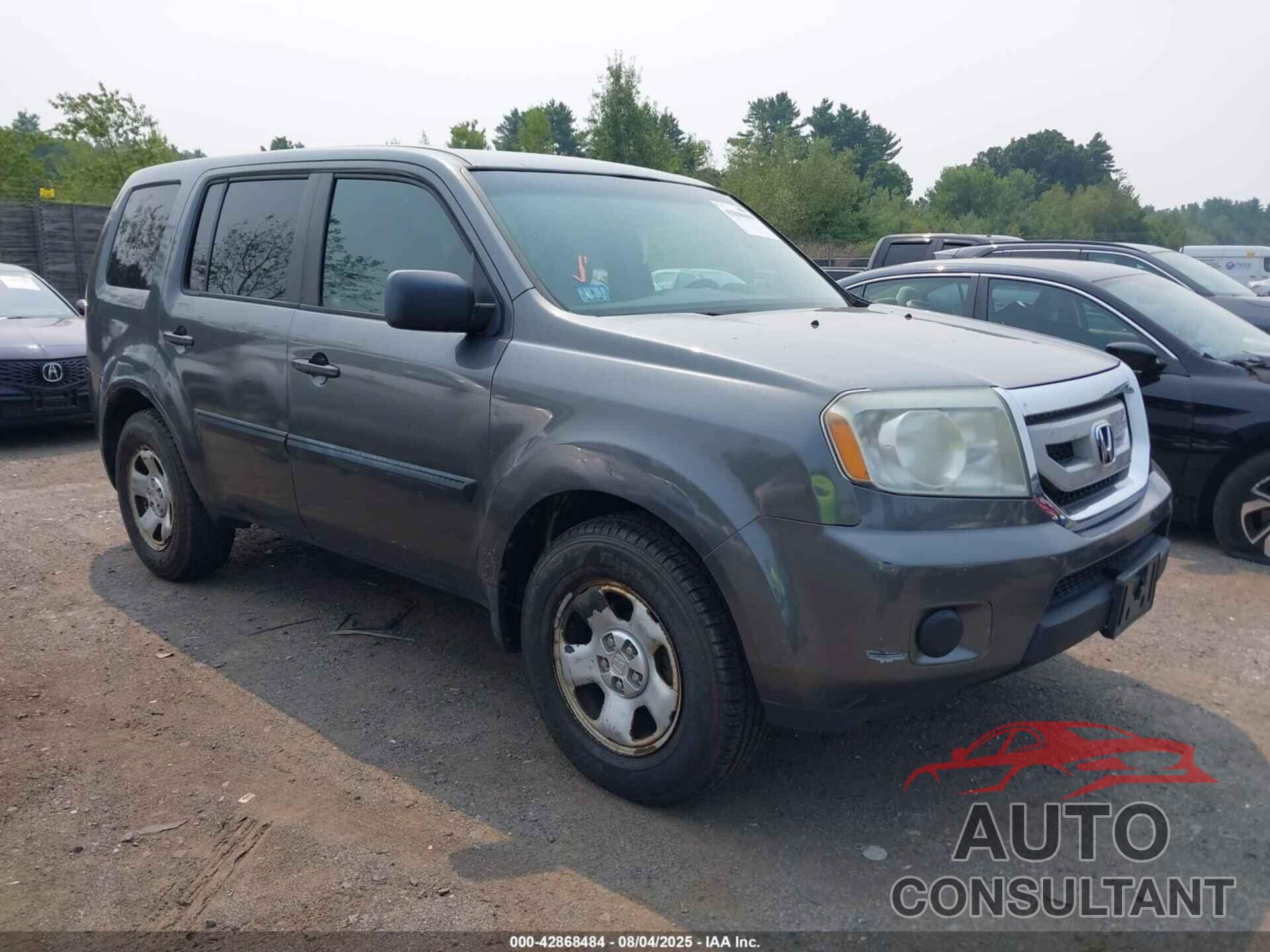 HONDA PILOT 2011 - 5FNYF4H22BB006904