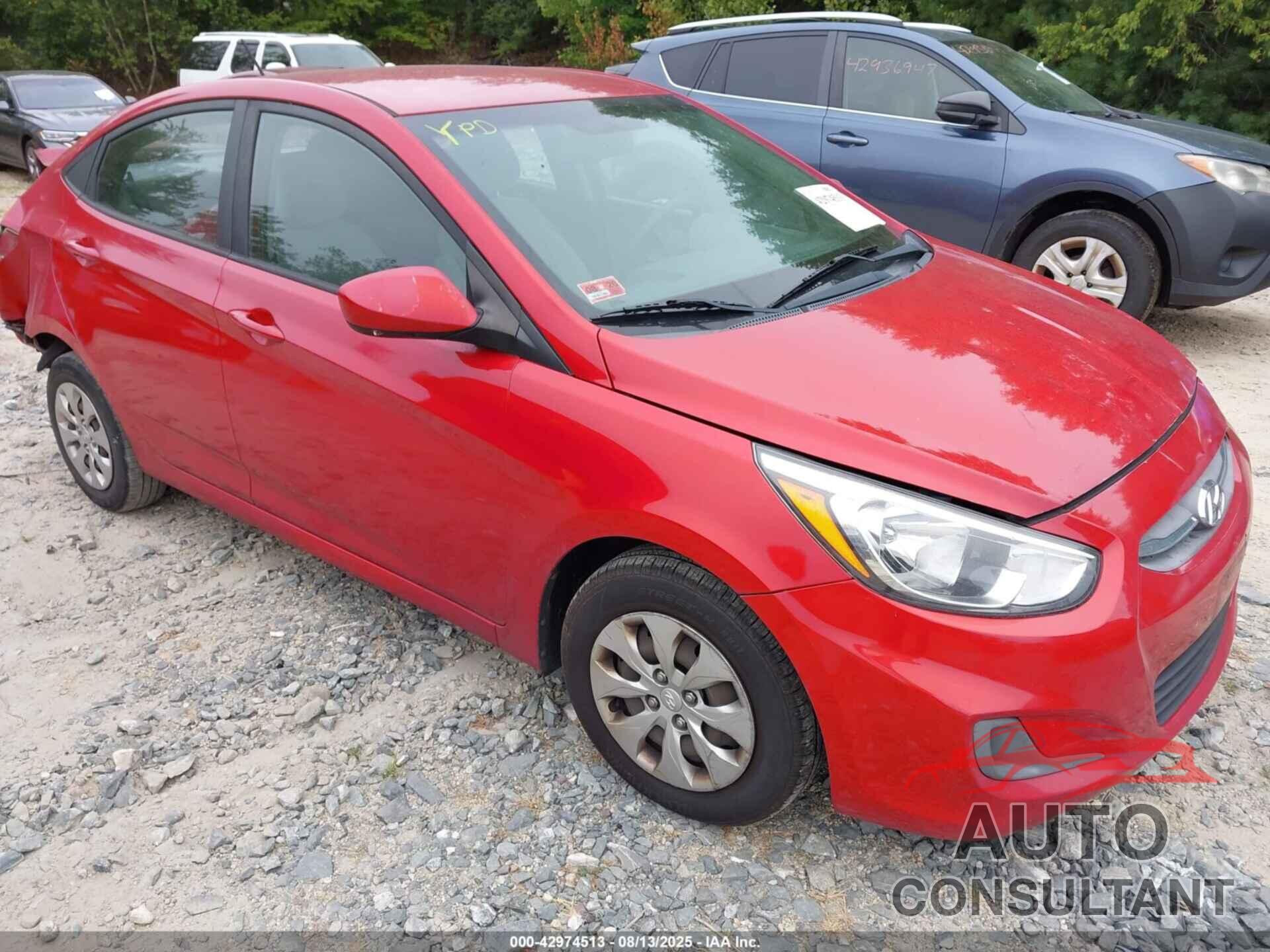 HYUNDAI ACCENT 2017 - KMHCT4AE8HU298268