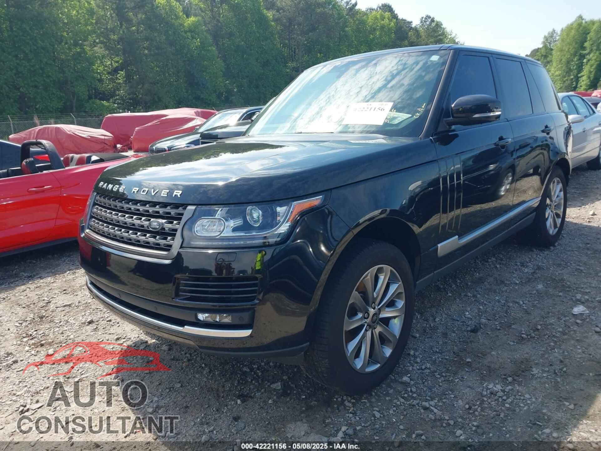 LAND ROVER RANGE ROVER 2017 - SALGR2FV4HA352967