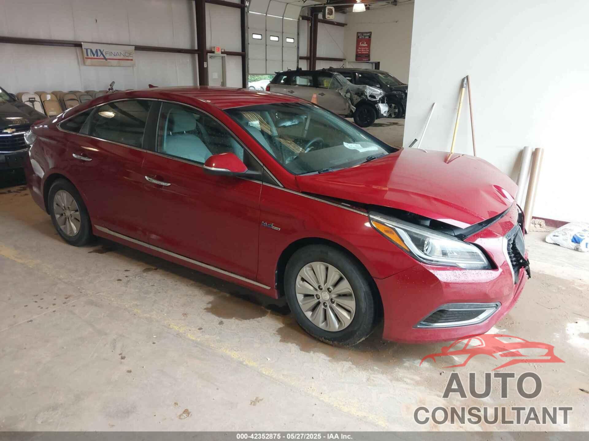 HYUNDAI SONATA HYBRID 2016 - KMHE24L10GA011205