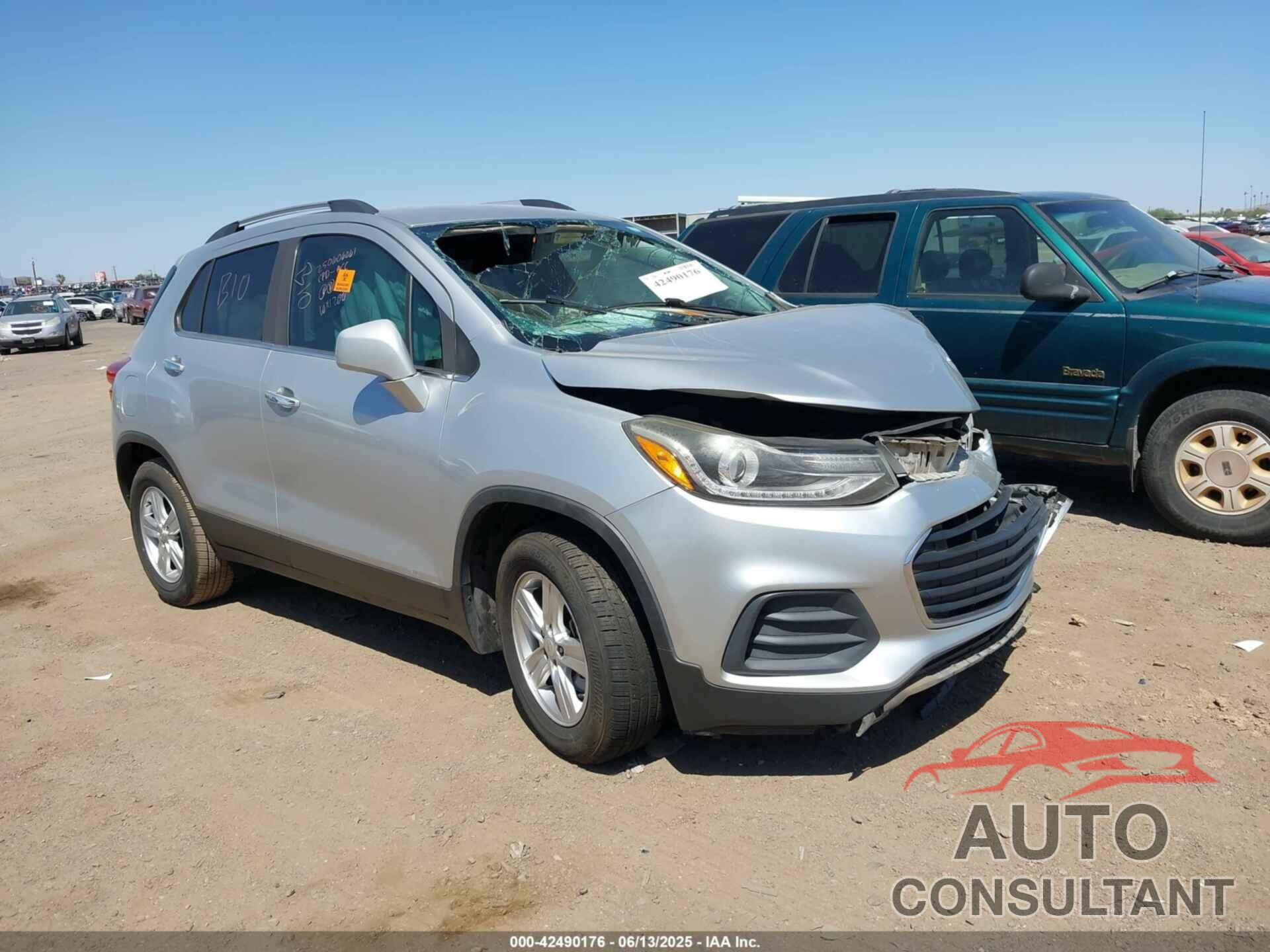 CHEVROLET TRAX 2018 - KL7CJLSB6JB533144