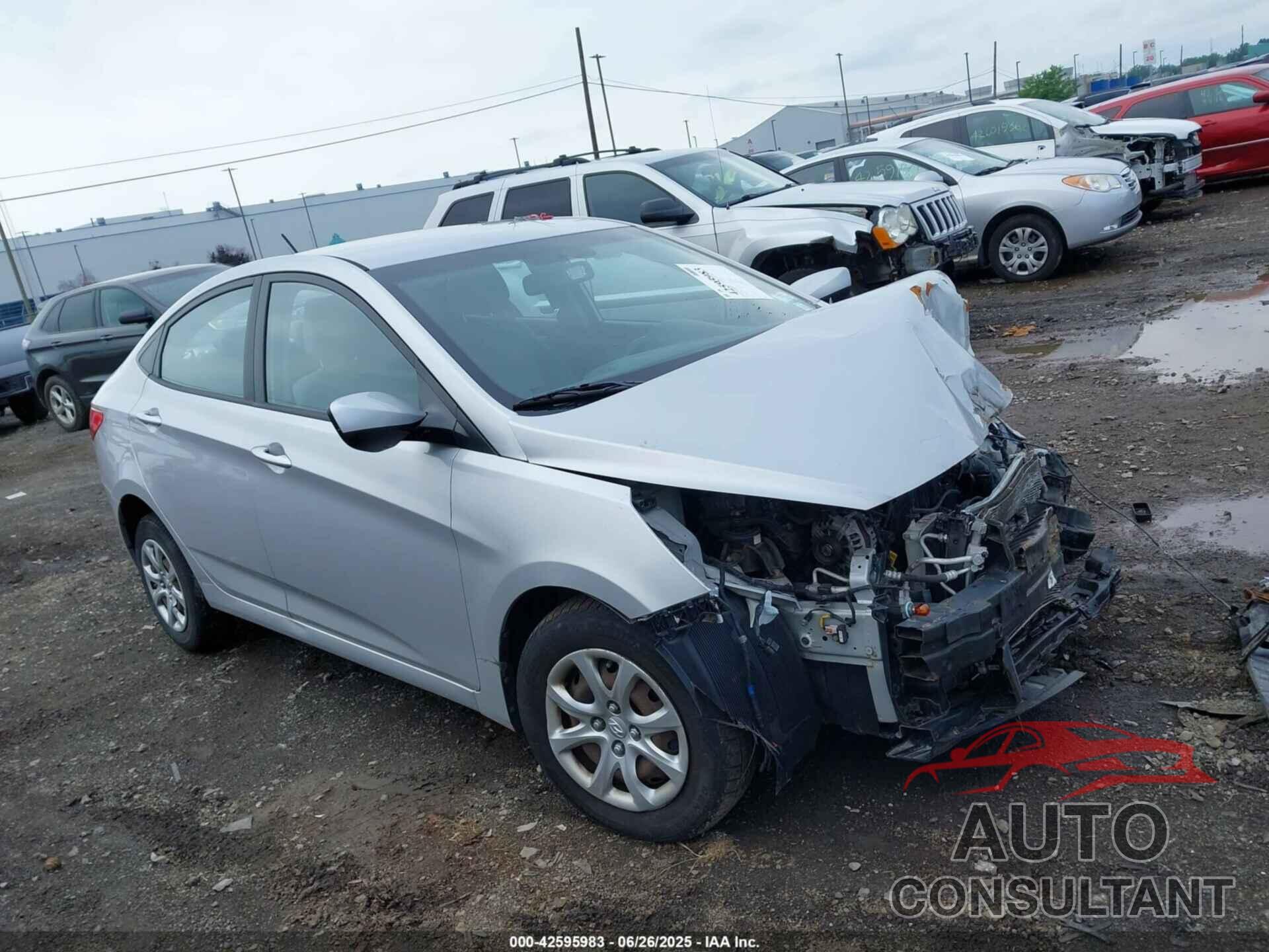 HYUNDAI ACCENT 2014 - KMHCT4AE8EU672597