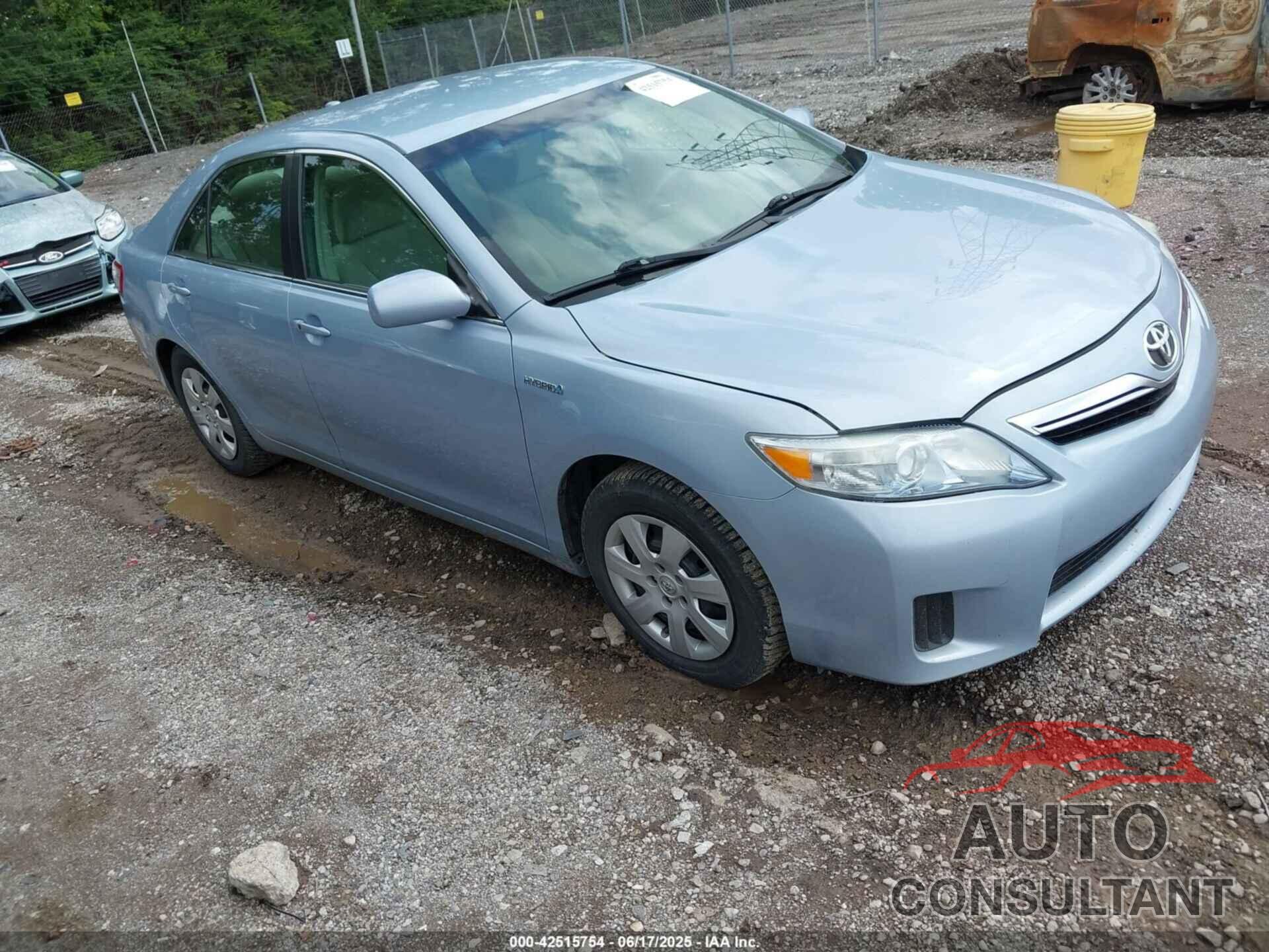 TOYOTA CAMRY HYBRID 2010 - 4T1BB3EK3AU126065