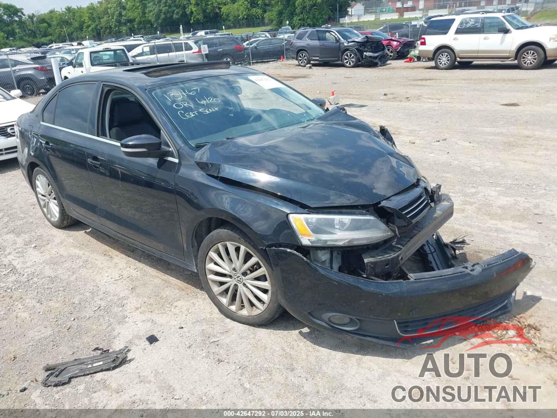VOLKSWAGEN JETTA 2012 - 3VWLP7AJ0CM409803