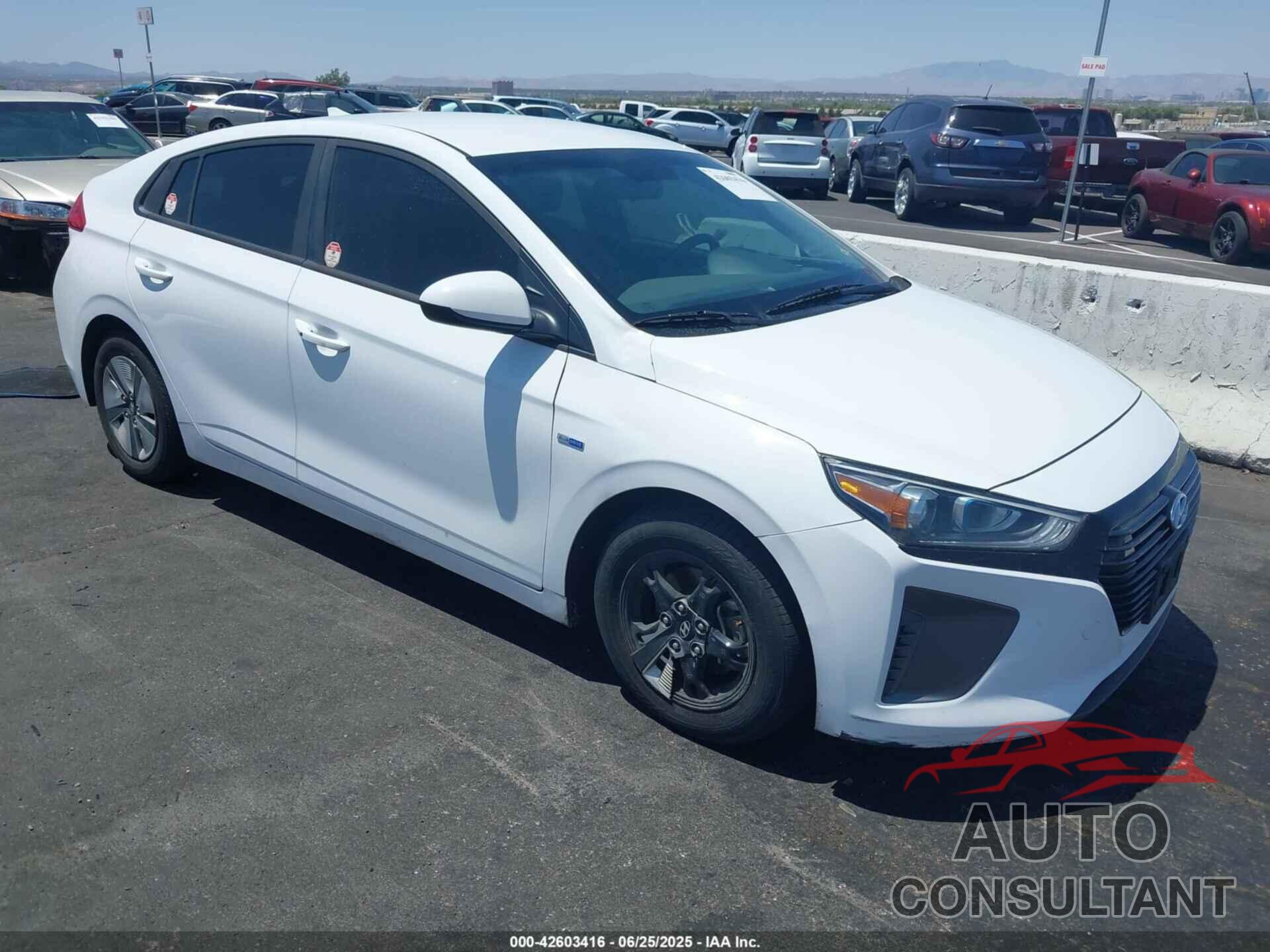 HYUNDAI IONIQ HYBRID 2019 - KMHC65LC8KU111319