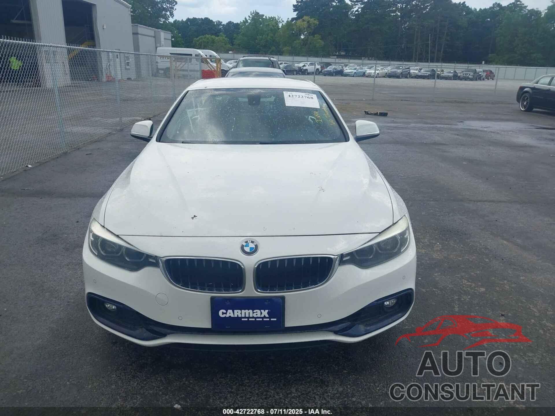 BMW 430I 2018 - WBA4Z1C58JEC59425