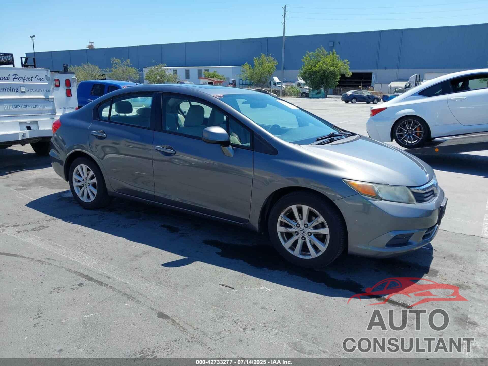 HONDA CIVIC 2012 - 19XFB2F83CE349128
