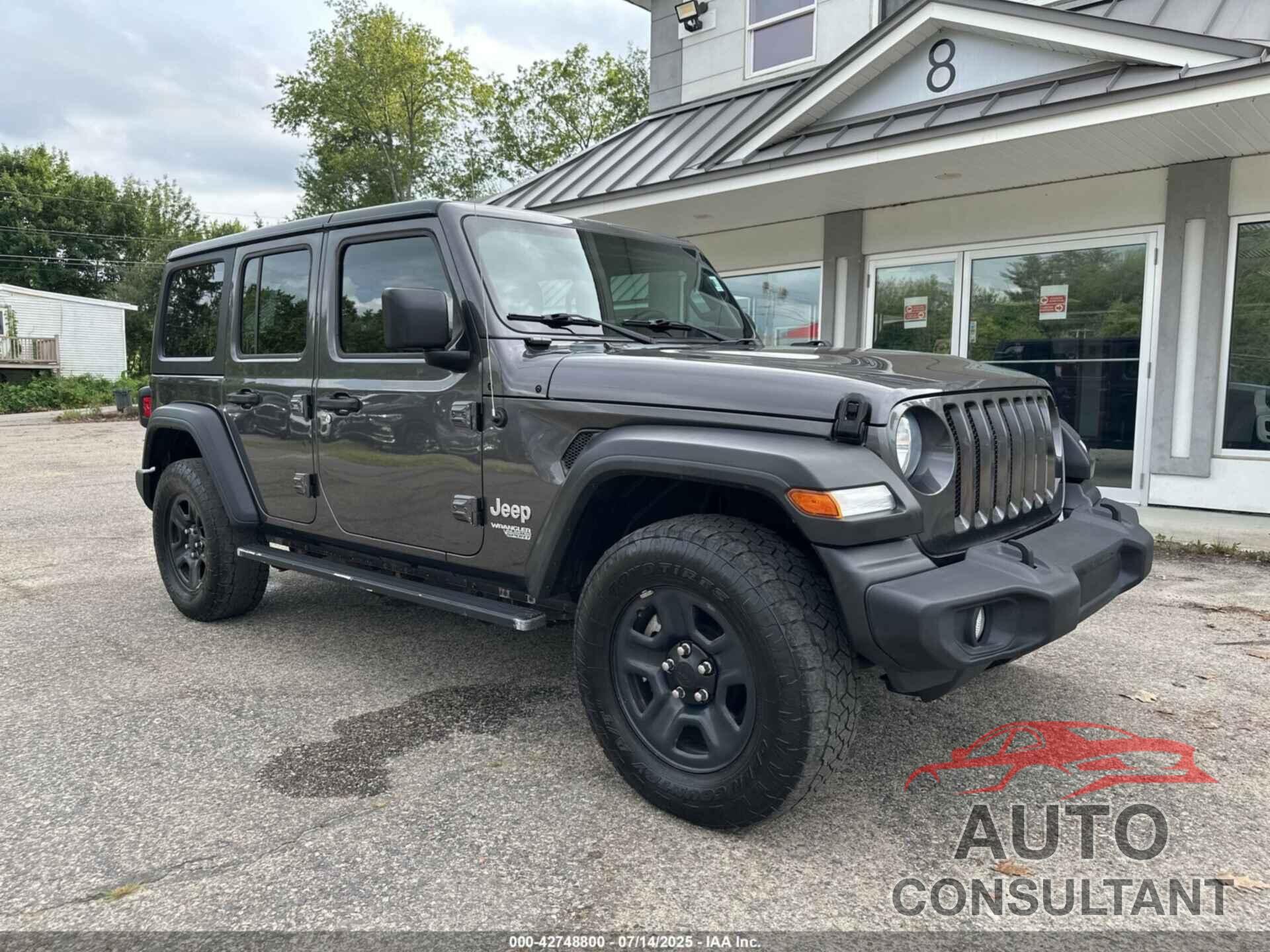 JEEP WRANGLER UNLIMITED 2018 - 1C4HJXDN8JW260675