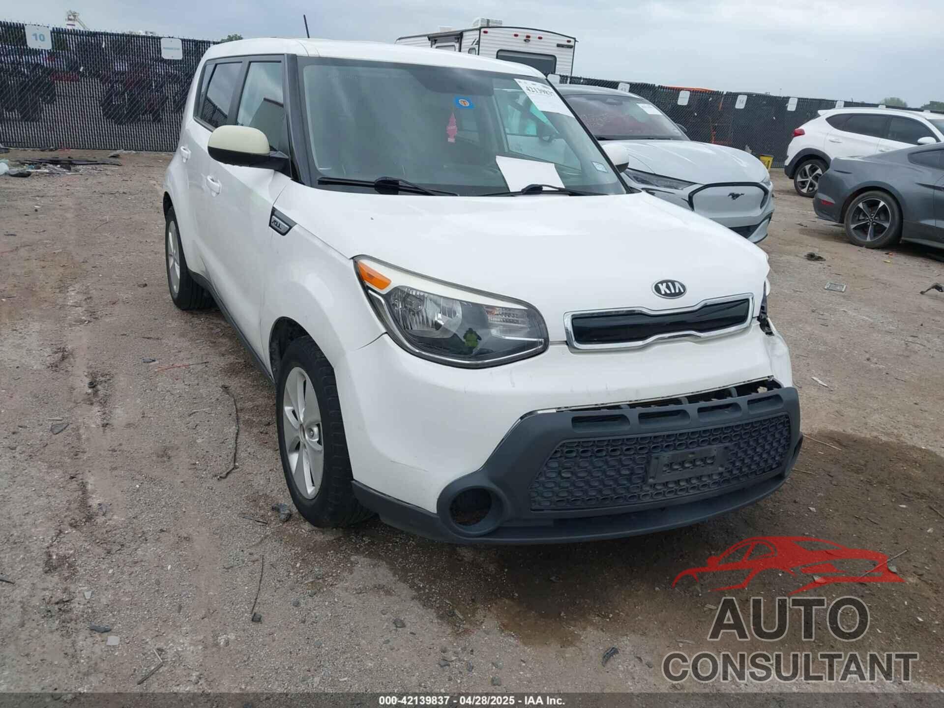 KIA SOUL 2015 - KNDJN2A26F7800156