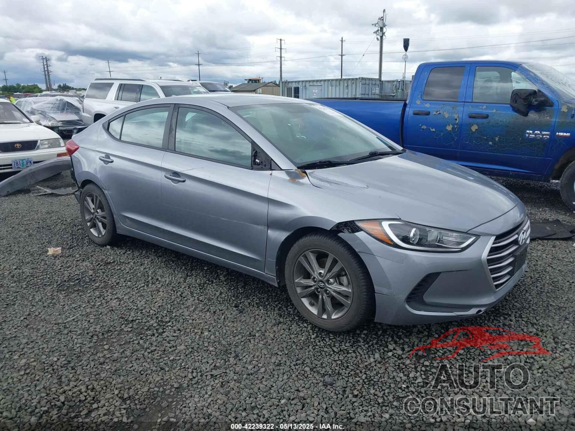 HYUNDAI ELANTRA 2017 - 5NPD84LF7HH020259