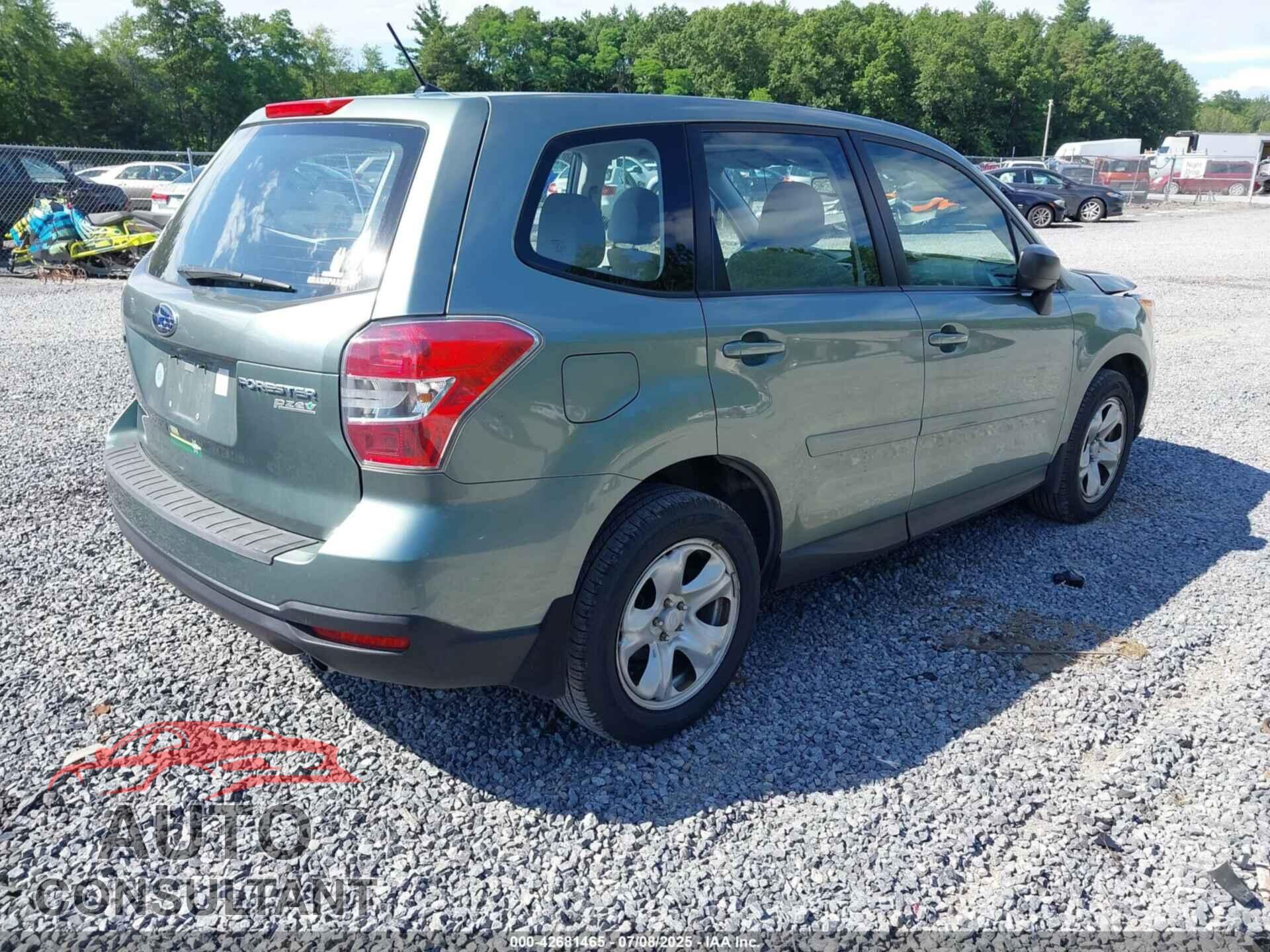 SUBARU FORESTER 2014 - JF2SJAAC0EH468082