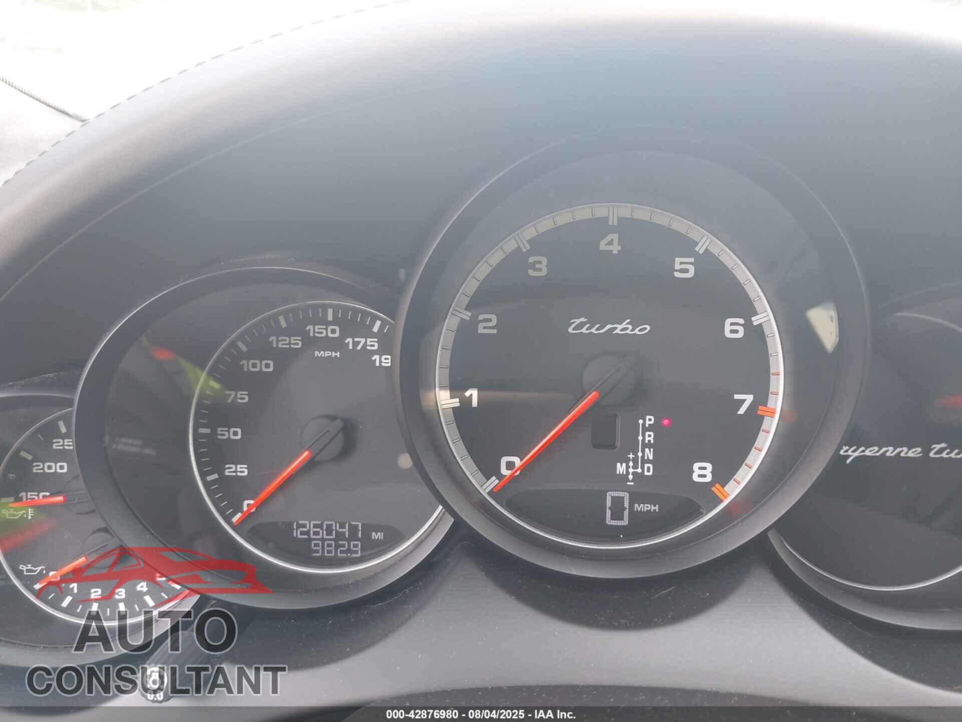 PORSCHE CAYENNE 2012 - WP1AC2A28CLA84173