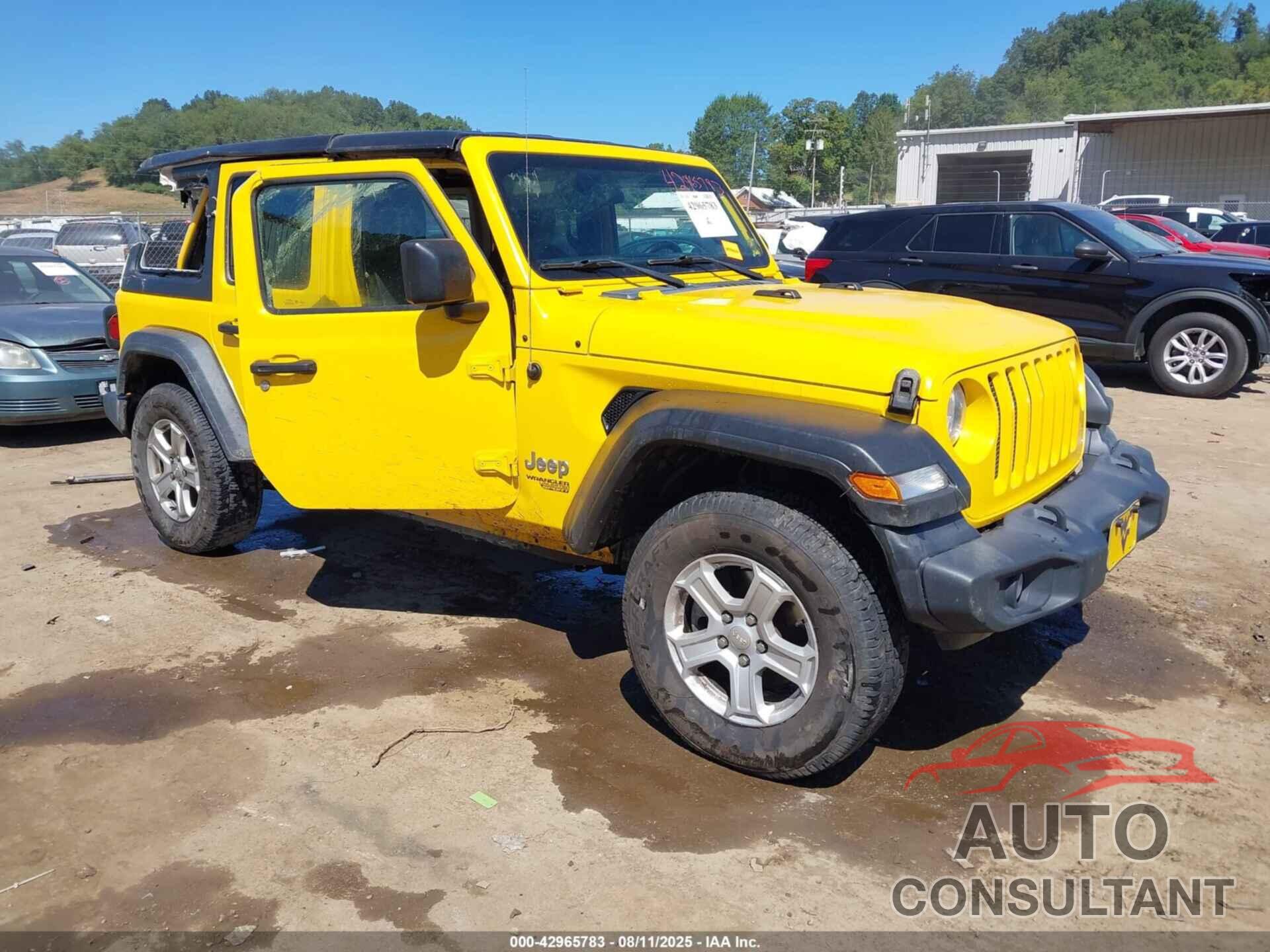 JEEP WRANGLER UNLIMITED 2020 - 1C4HJXDN3LW114302