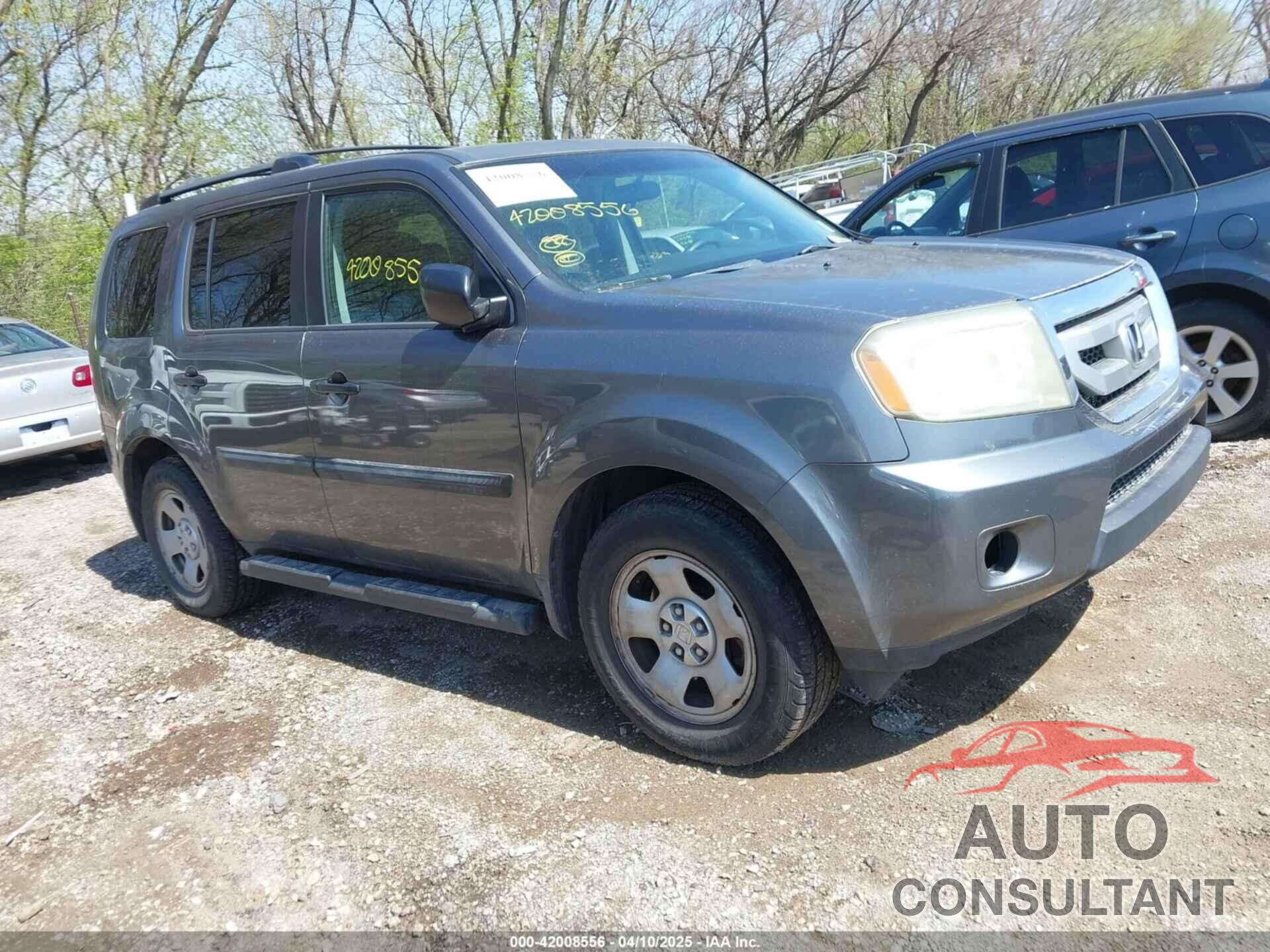 HONDA PILOT 2011 - 5FNYF3H28BB034040