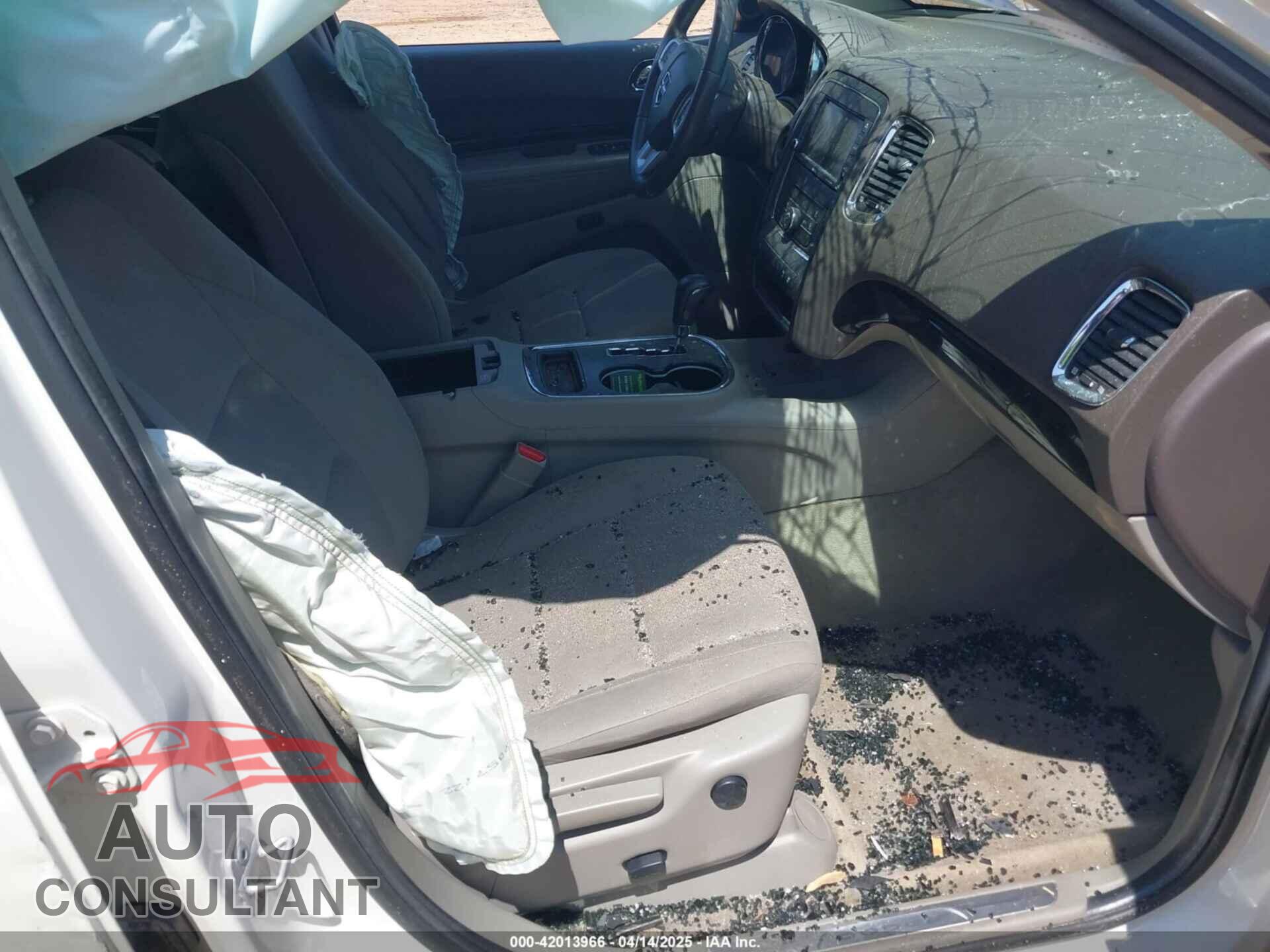DODGE DURANGO 2012 - 1C4RDJDG3CC117972