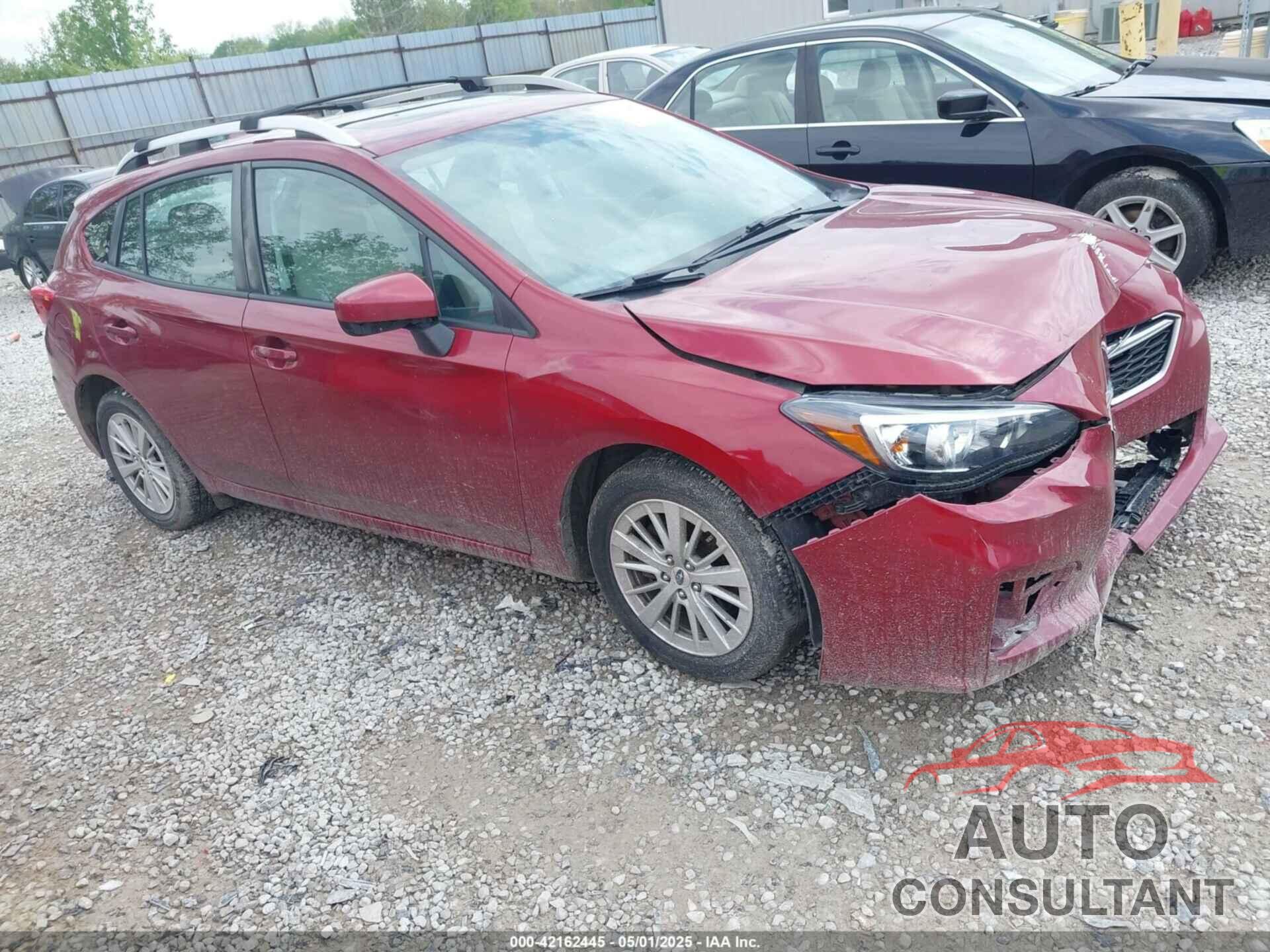 SUBARU IMPREZA 2017 - 4S3GTAB63H3717998