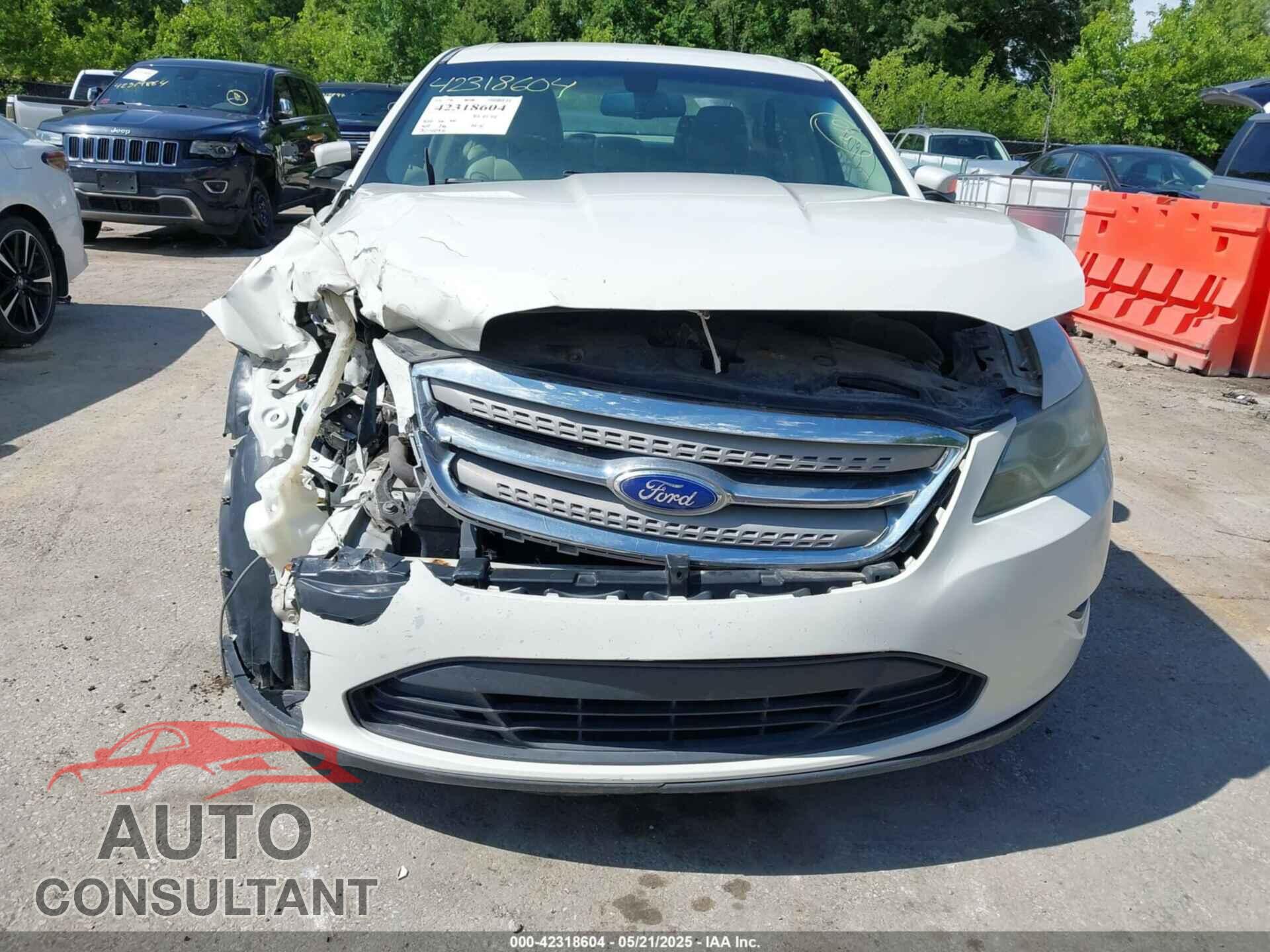 FORD TAURUS 2012 - 1FAHP2EW0CG130837