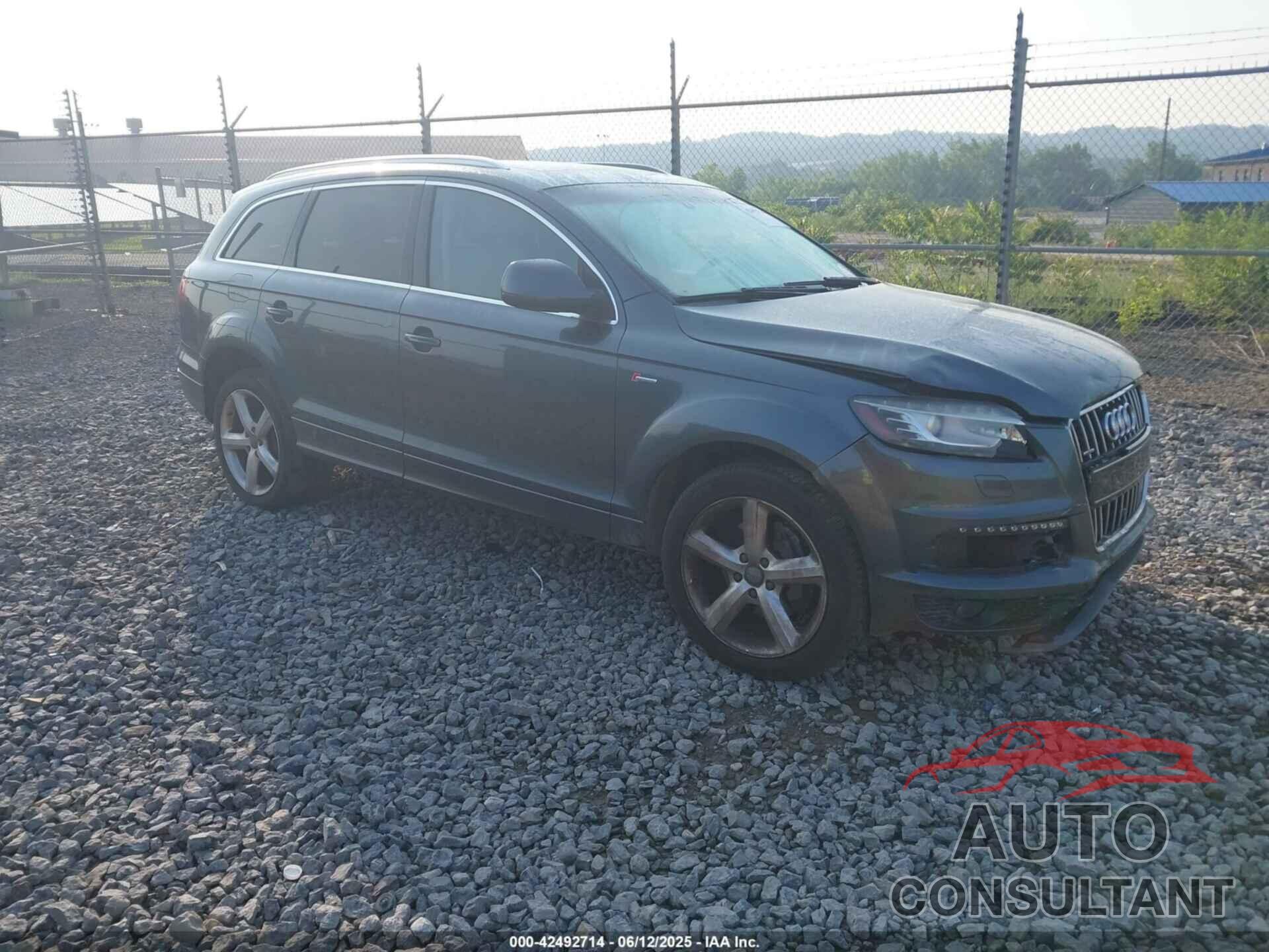 AUDI Q7 2013 - WA1DGAFE6DD012295