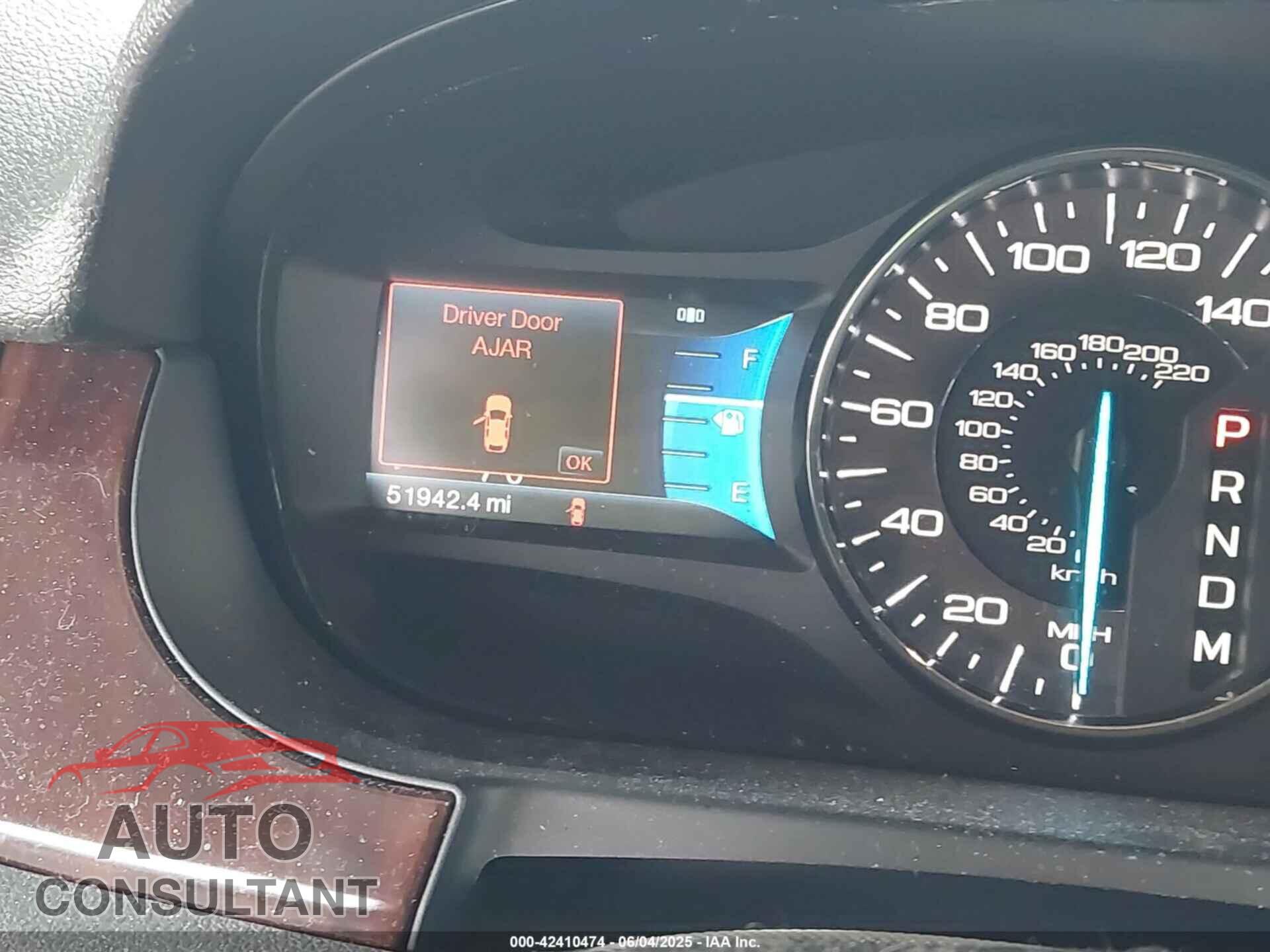 FORD EDGE 2012 - 2FMDK3KCXCBA77767