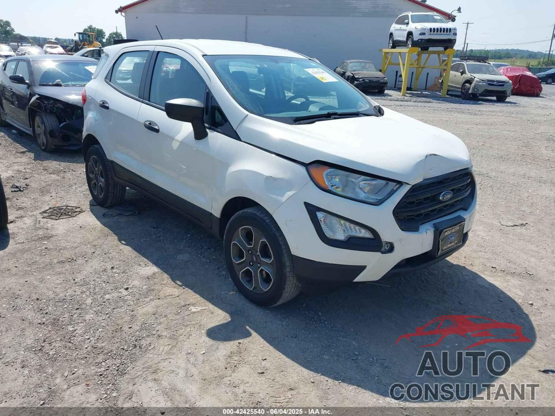 FORD ECOSPORT 2018 - MAJ6P1SL1JC225956