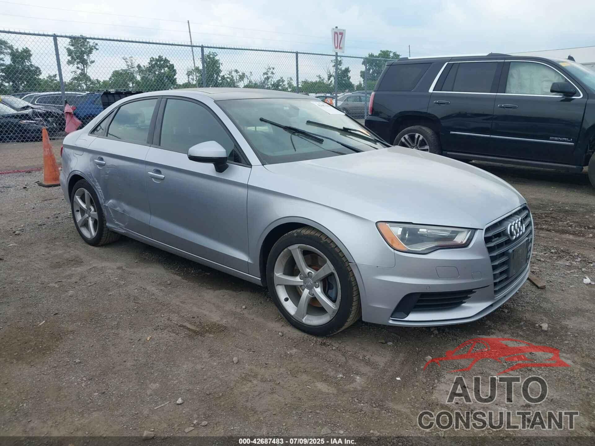 AUDI A3 2016 - WAUB8GFF3G1069594