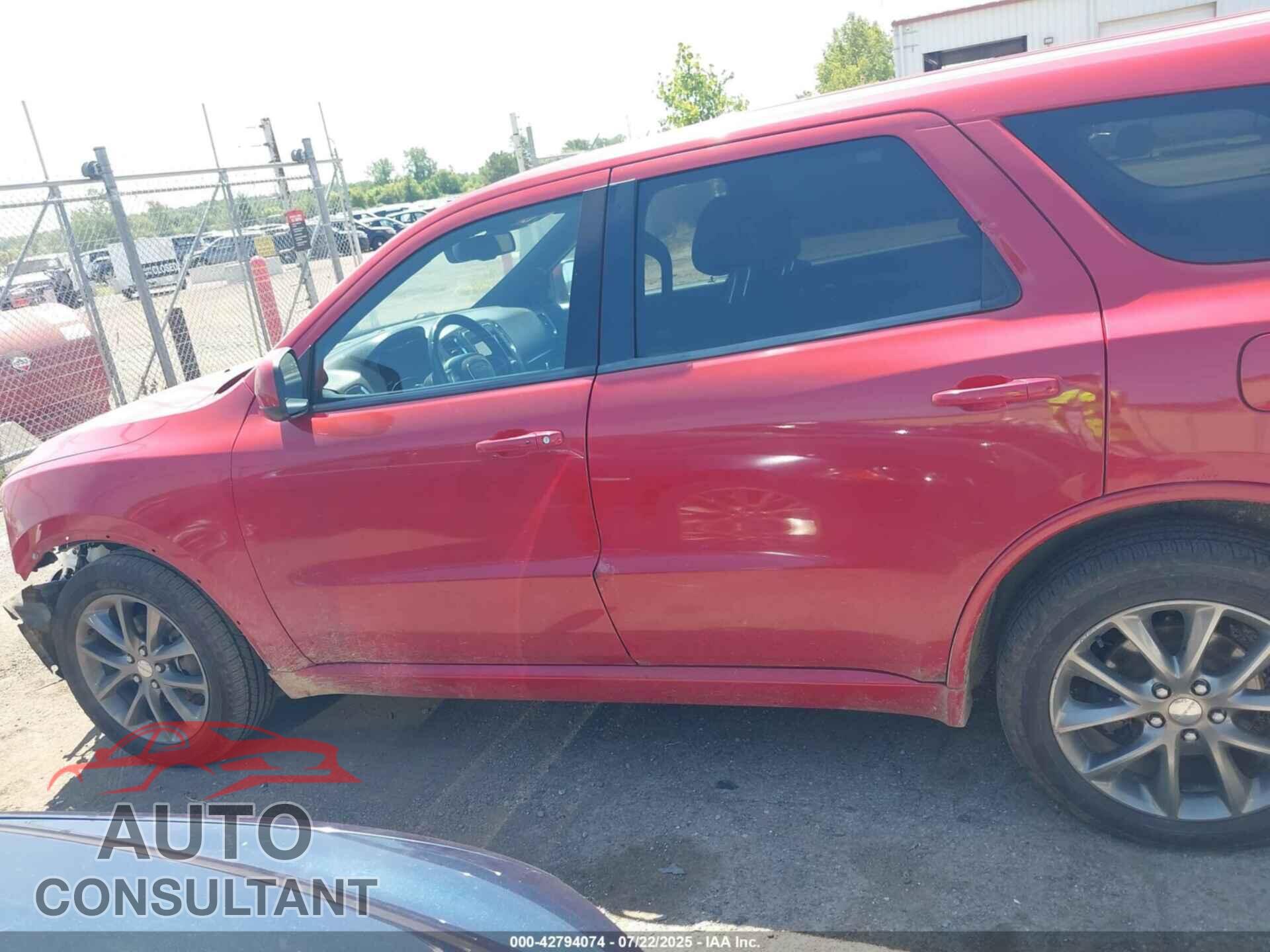 DODGE DURANGO 2014 - 1C4RDJAG4EC500021