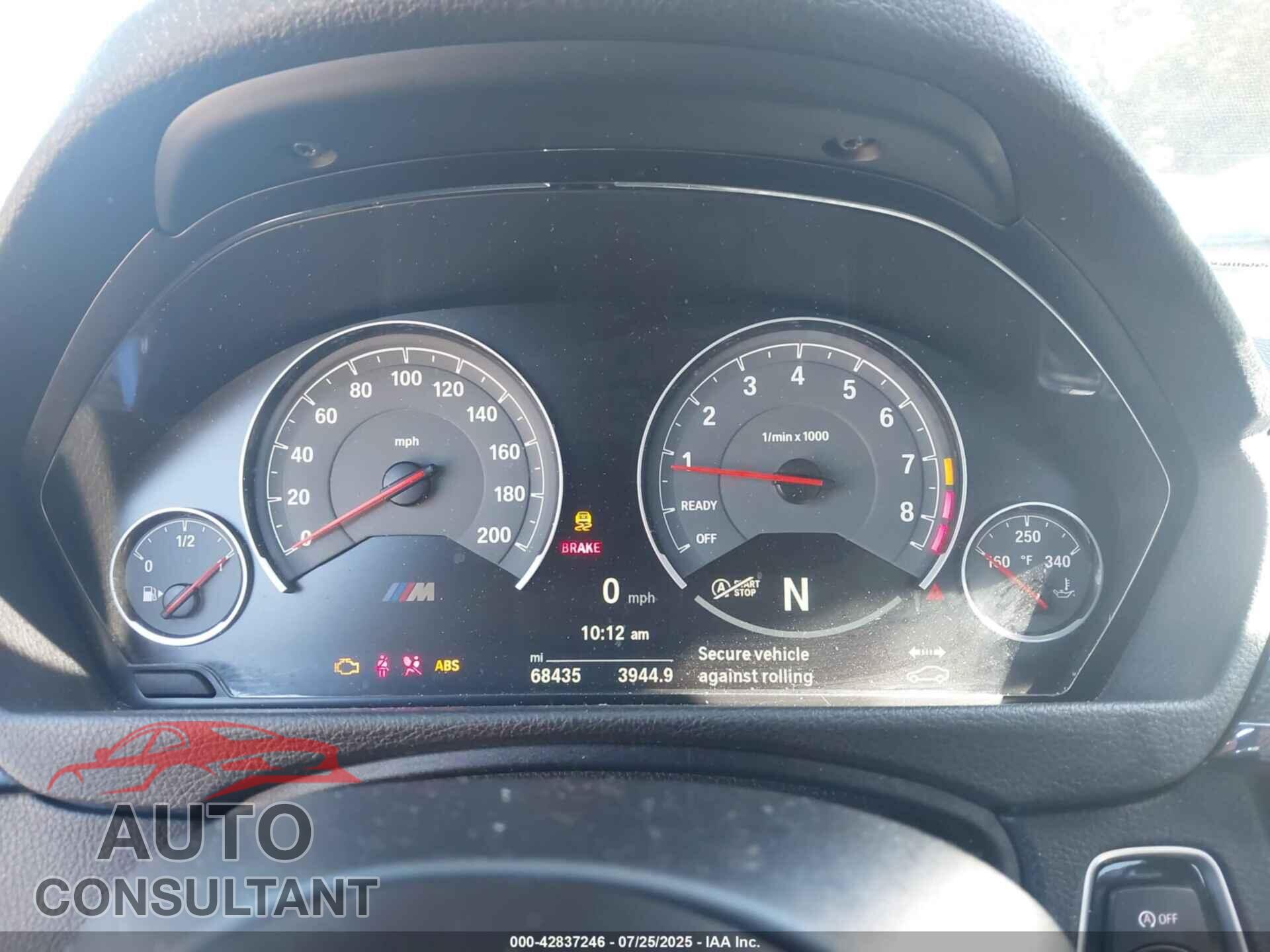 BMW M3 2018 - WBS8M9C59J5J78621
