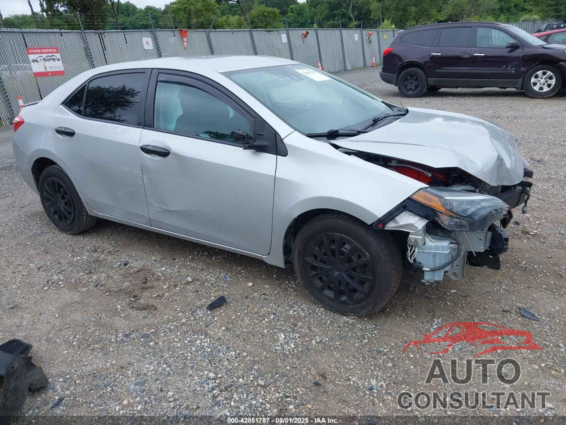 TOYOTA COROLLA 2019 - 2T1BURHE4KC145939