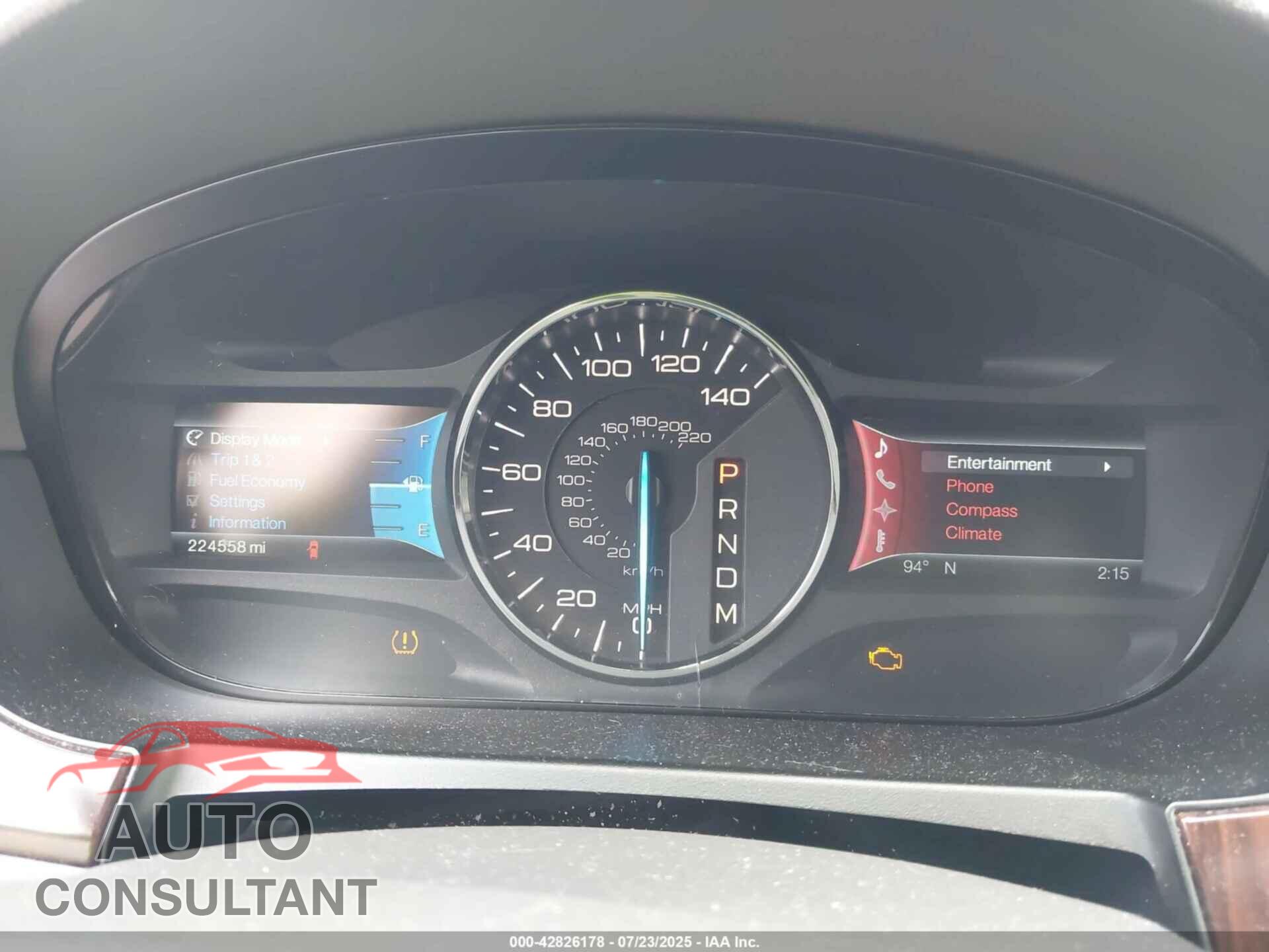 FORD EDGE 2011 - 2FMDK3KC7BBA57314
