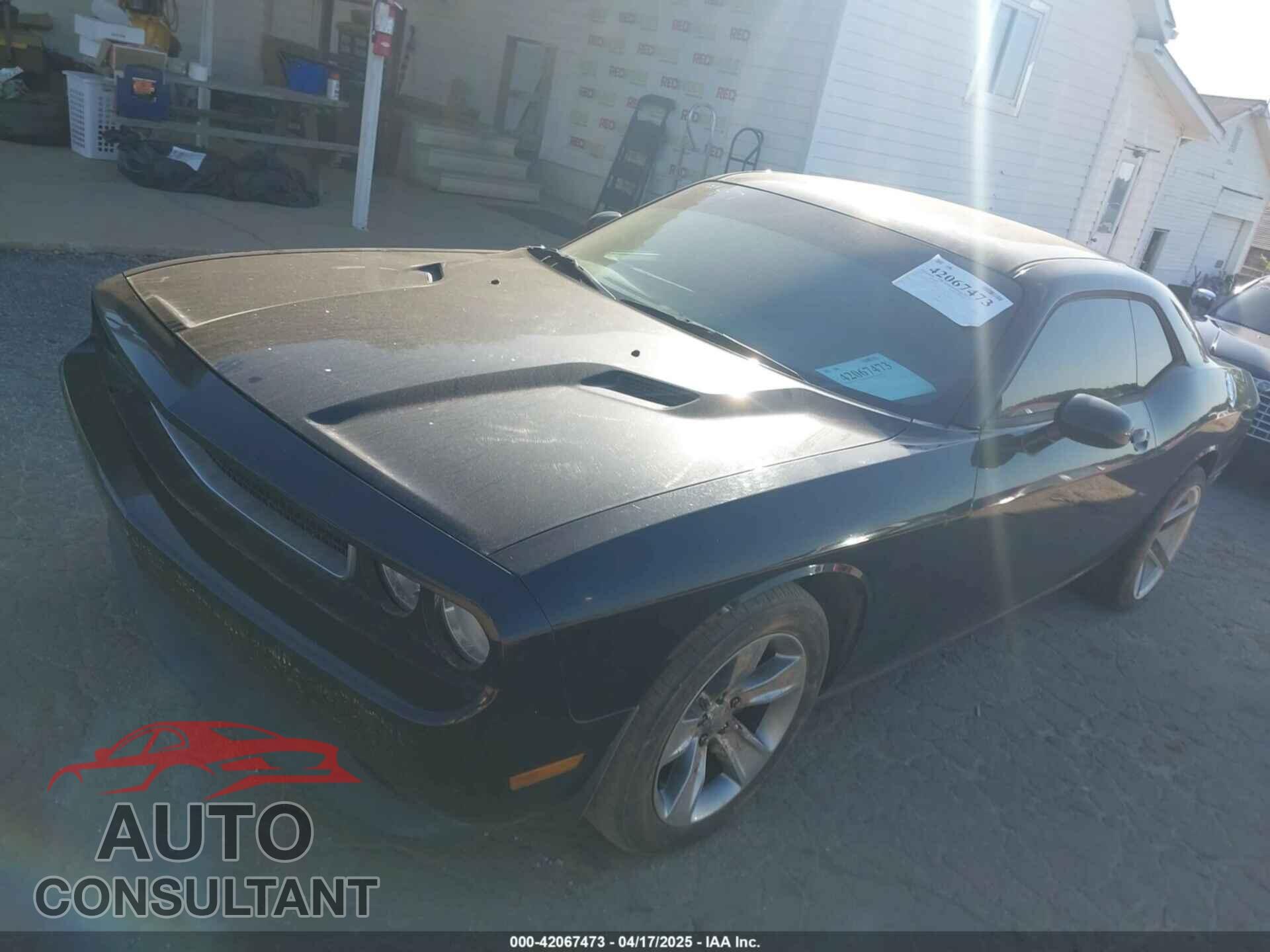 DODGE CHALLENGER 2013 - 2C3CDYAG4DH562498