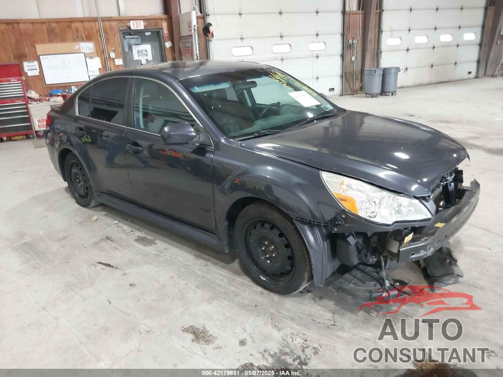 SUBARU LEGACY 2011 - 4S3BMBK63B3237609