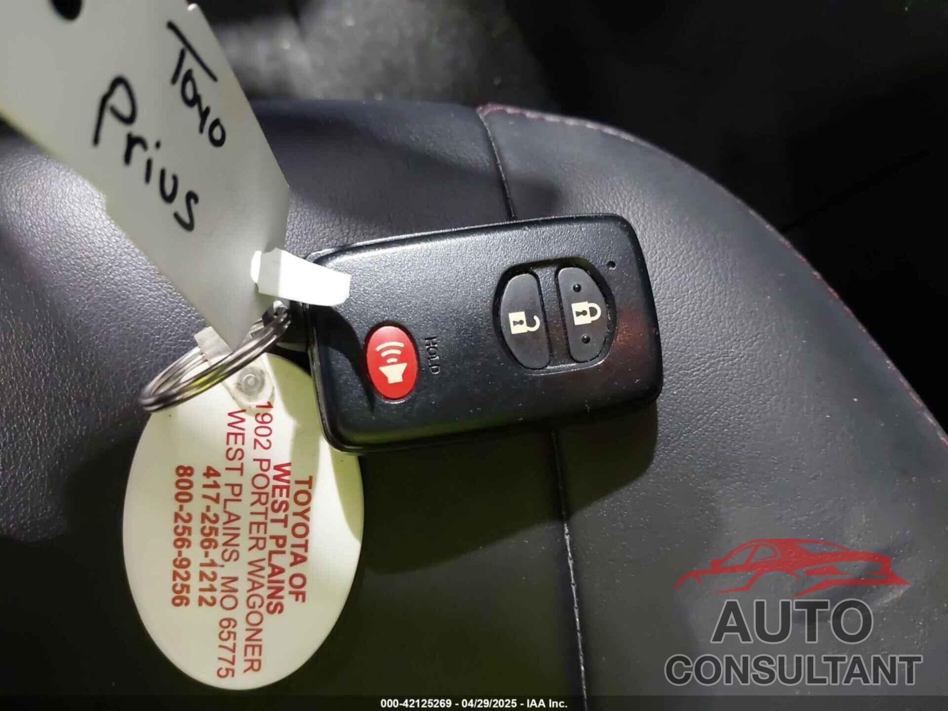 TOYOTA PRIUS 2013 - JTDKN3DU9D5579992