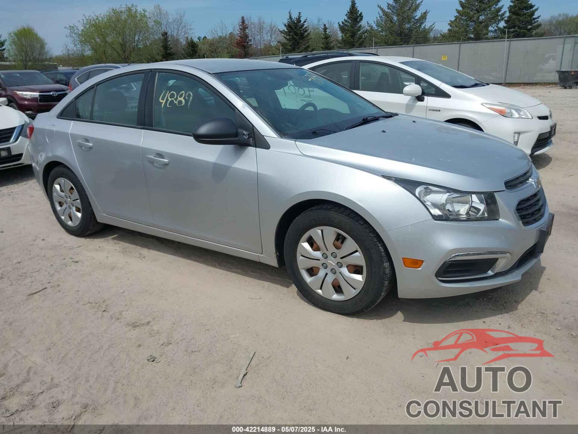 CHEVROLET CRUZE LIMITED 2016 - 1G1PC5SH9G7122291