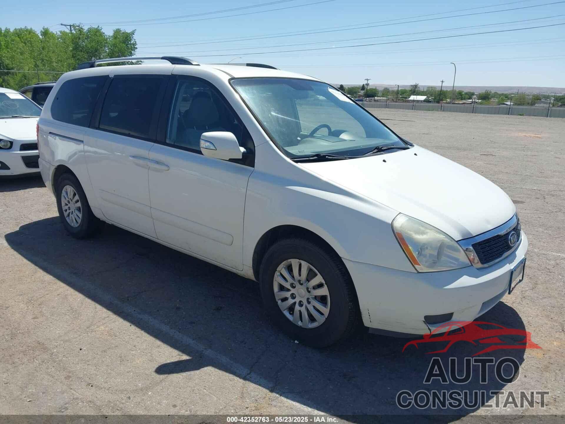 KIA SEDONA 2012 - KNDMG4C7XC6459602