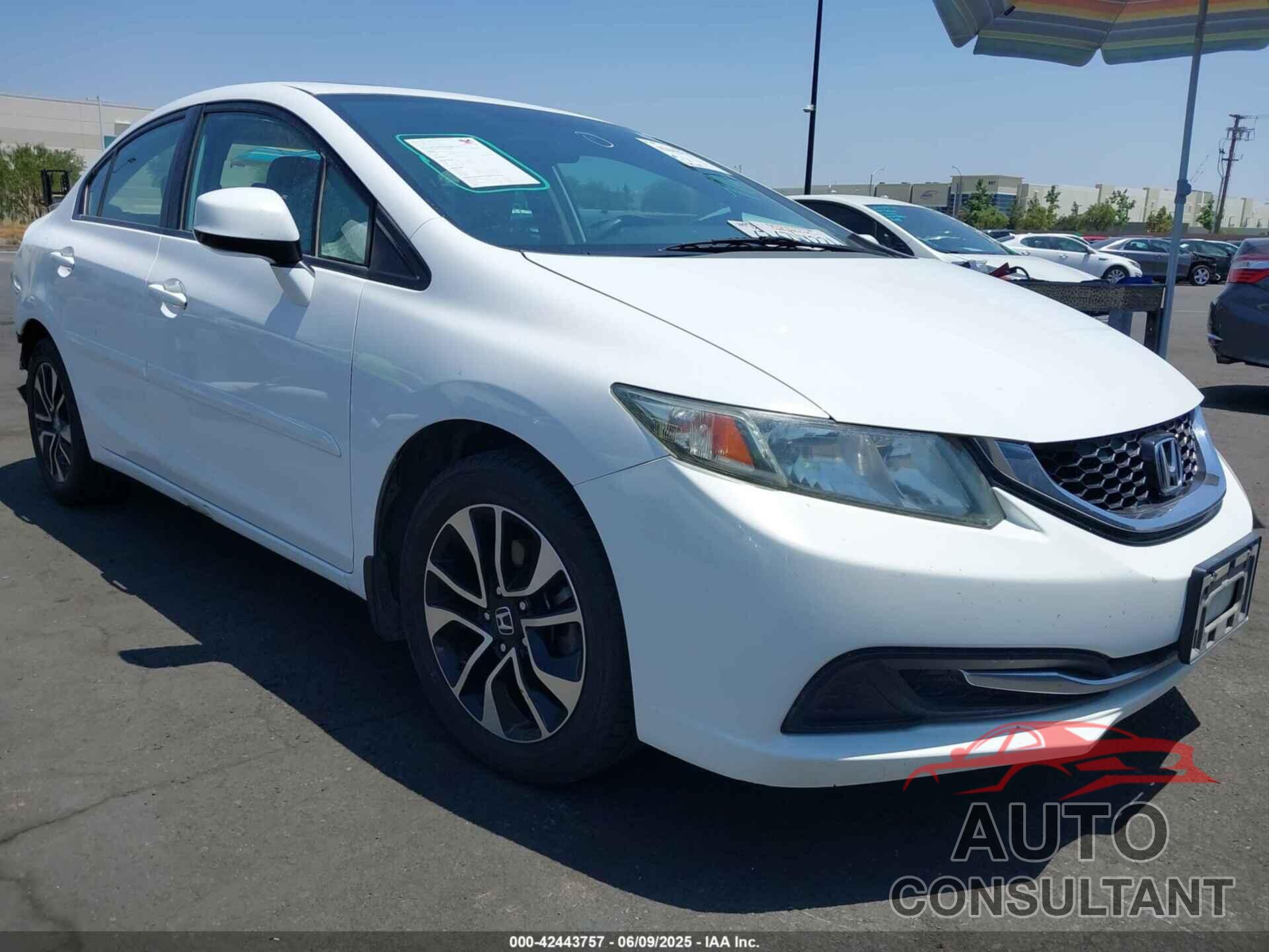 HONDA CIVIC 2013 - 19XFB2F82DE226776