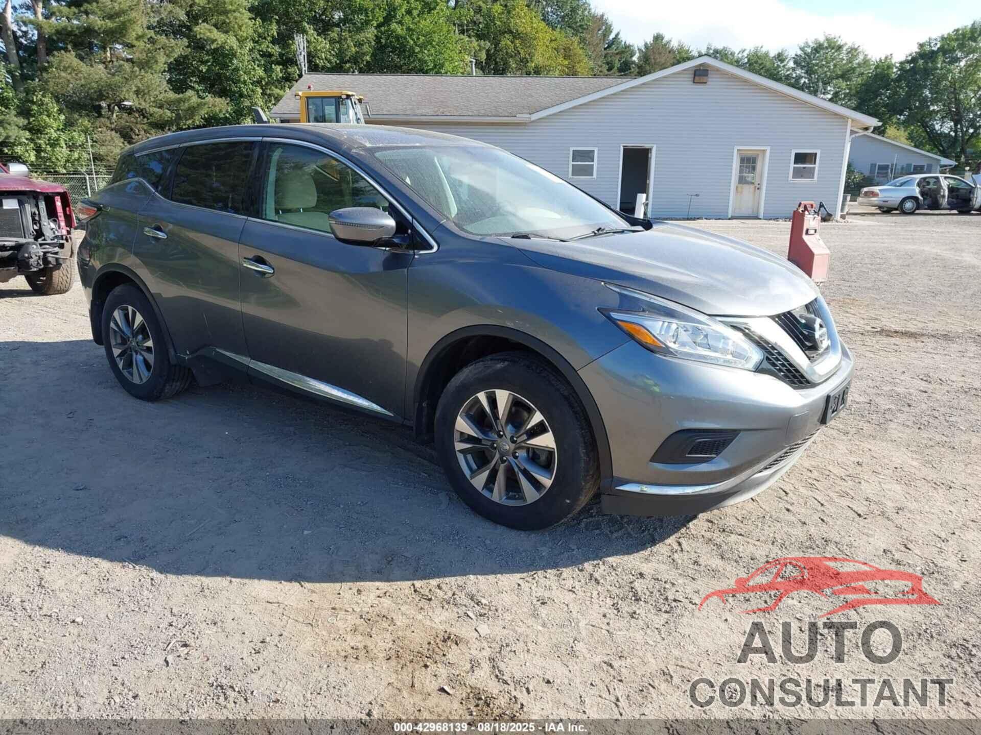 NISSAN MURANO 2015 - 5N1AZ2MH4FN286447