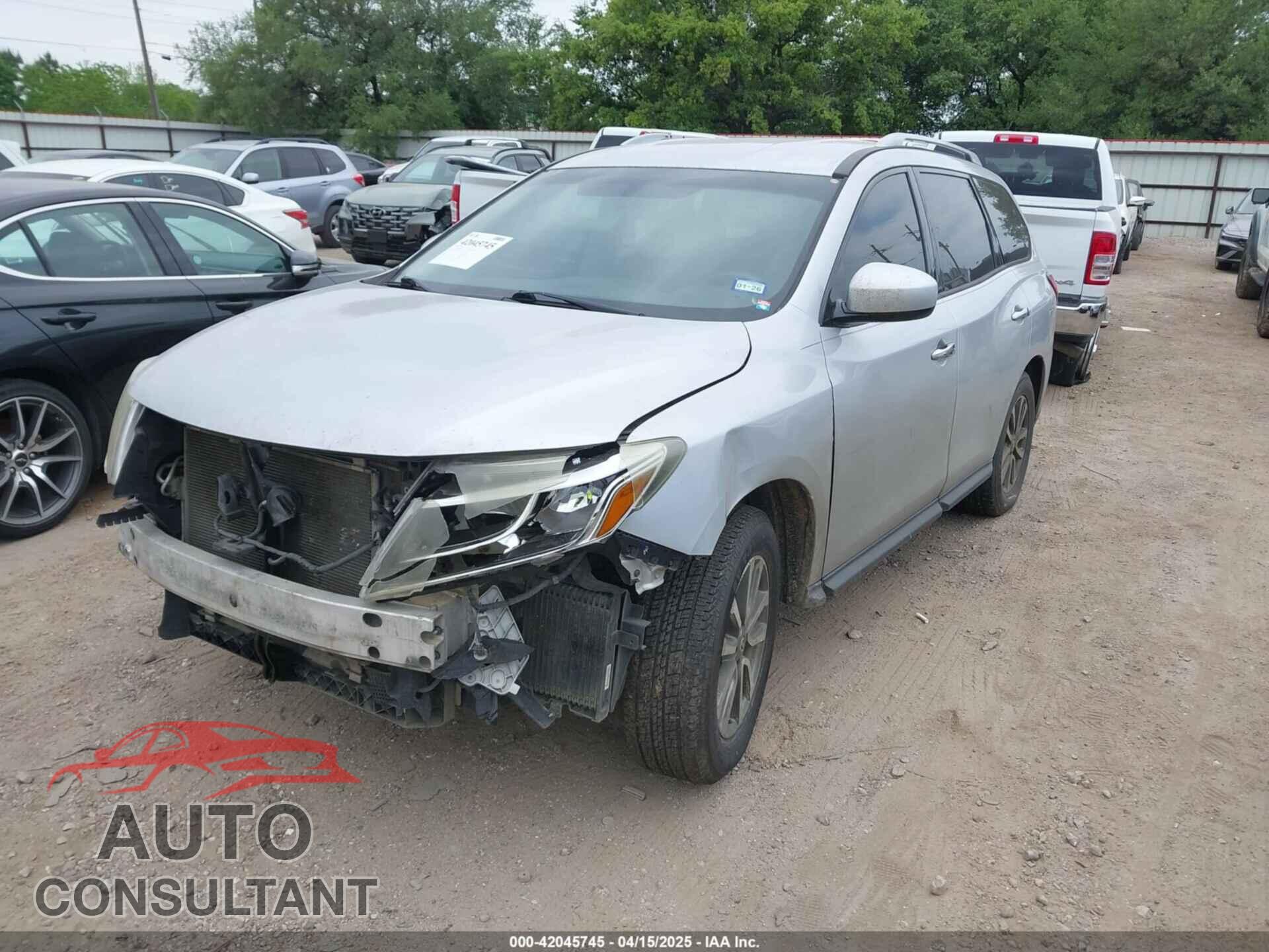 NISSAN PATHFINDER 2013 - 5N1AR2MN8DC649752