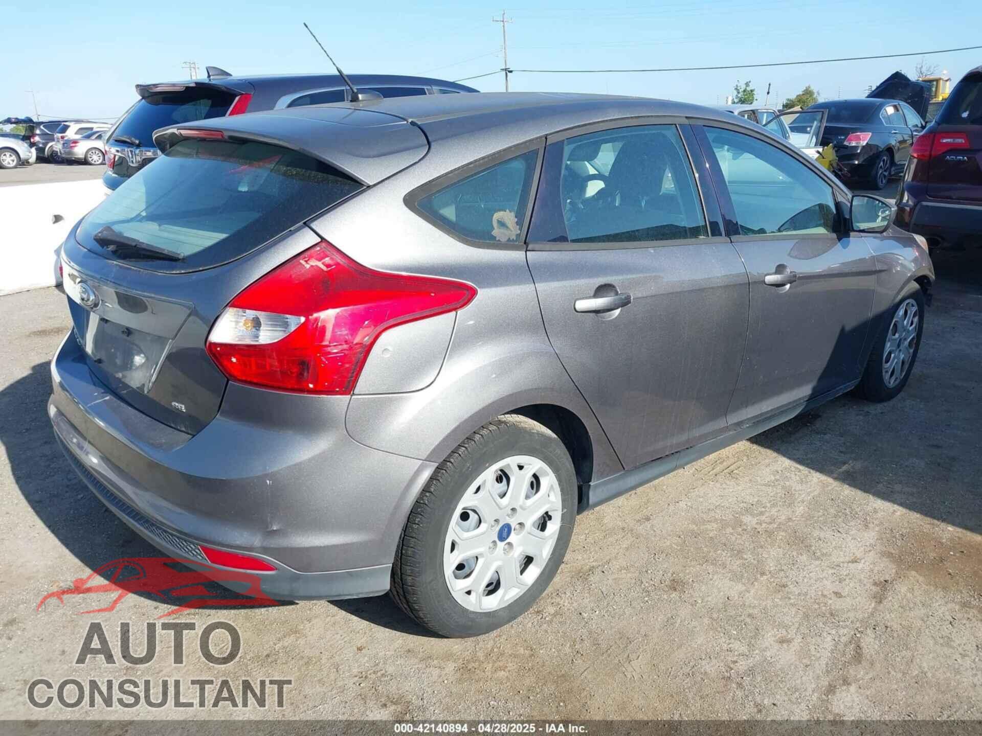 FORD FOCUS 2012 - 1FAHP3K23CL366865