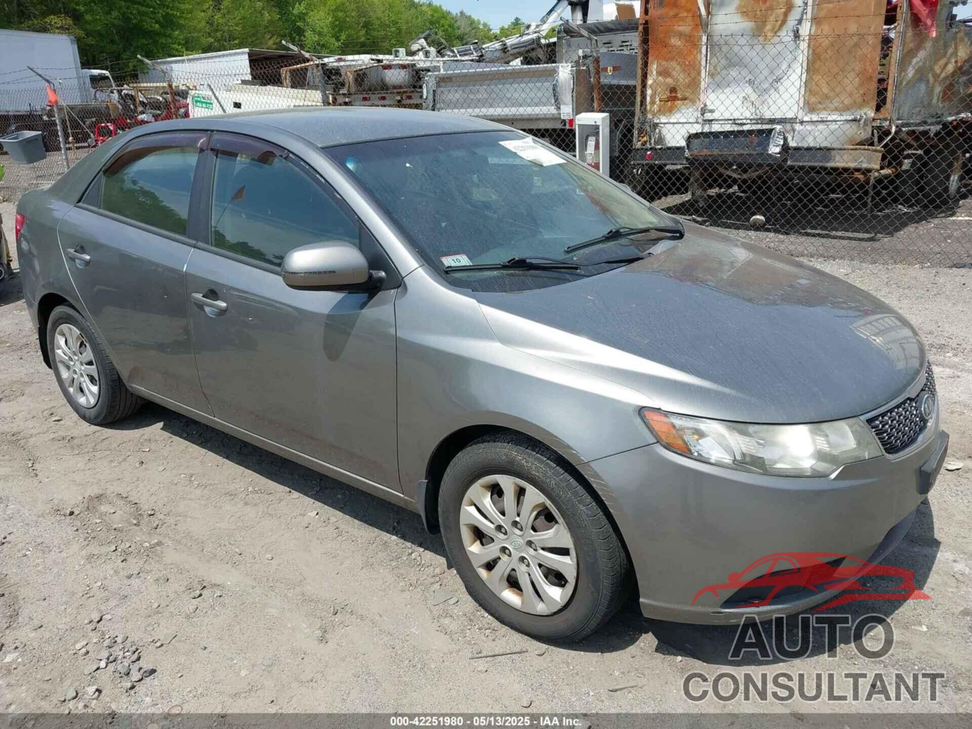 KIA FORTE 2012 - KNAFU4A23C5554188