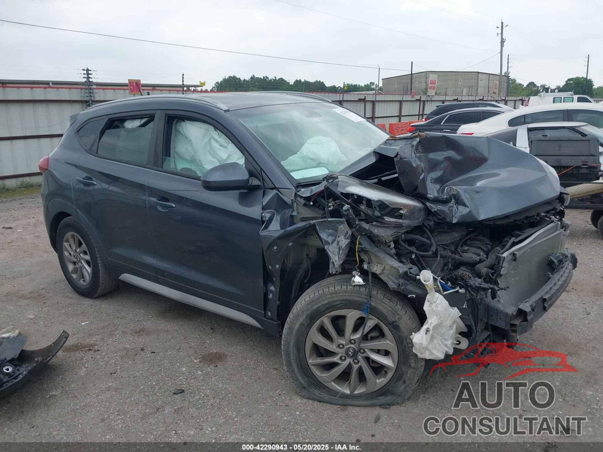 HYUNDAI TUCSON 2017 - KM8J3CA47HU495876