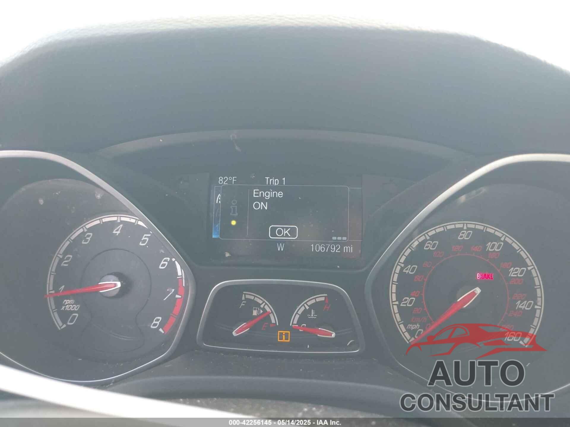 FORD FOCUS ST 2014 - 1FADP3L92EL268410
