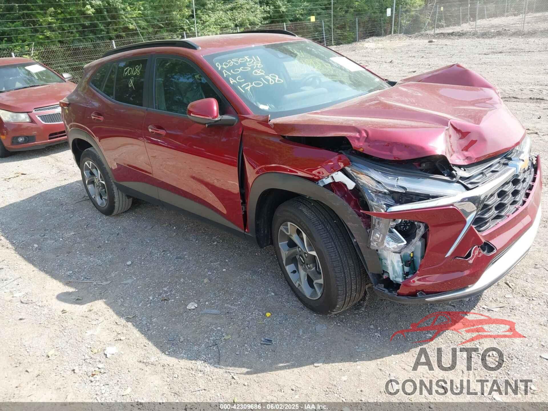 CHEVROLET TRAX 2025 - KL77LHEP2SC170188