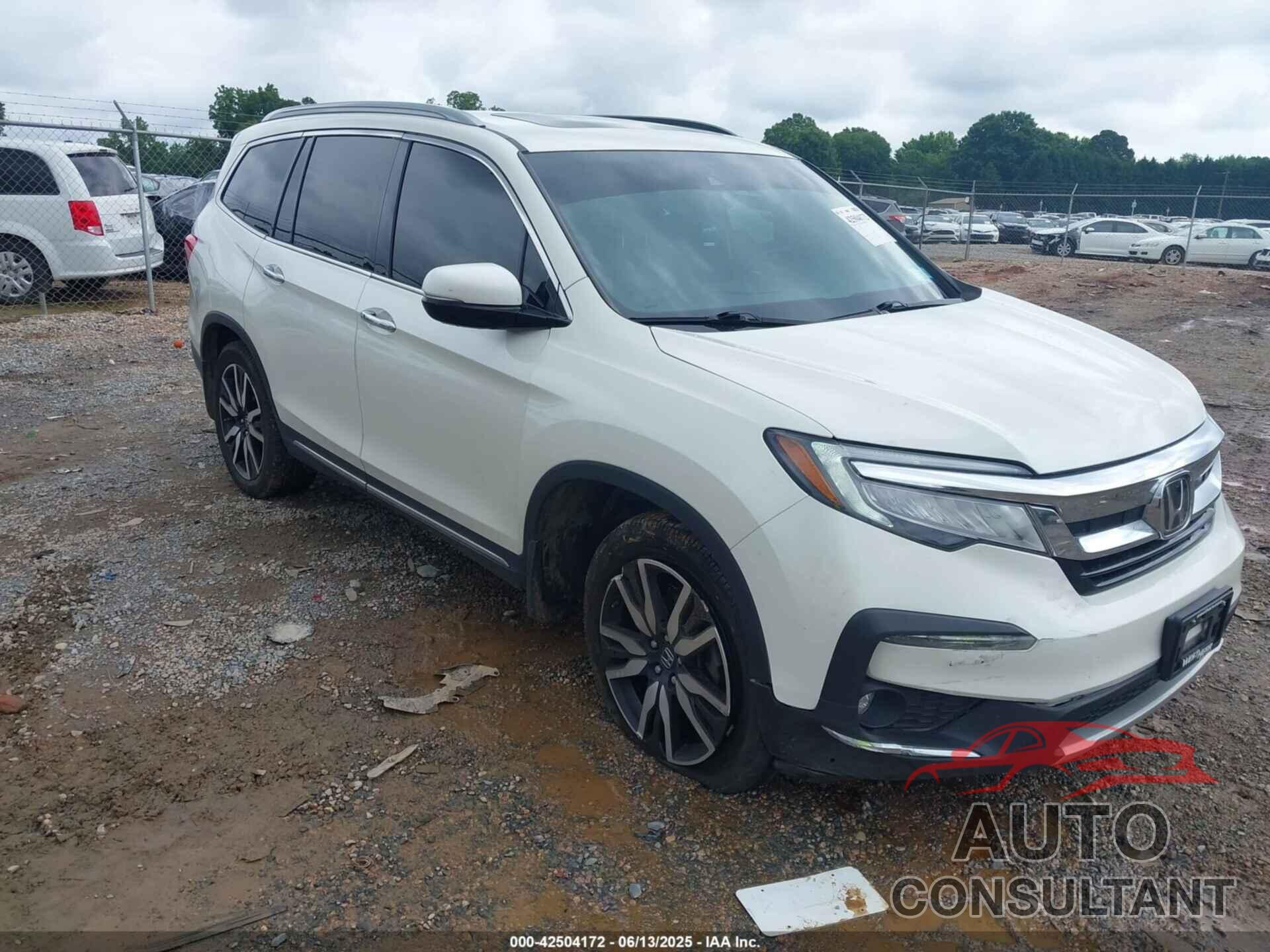 HONDA PILOT 2019 - 5FNYF6H63KB078886