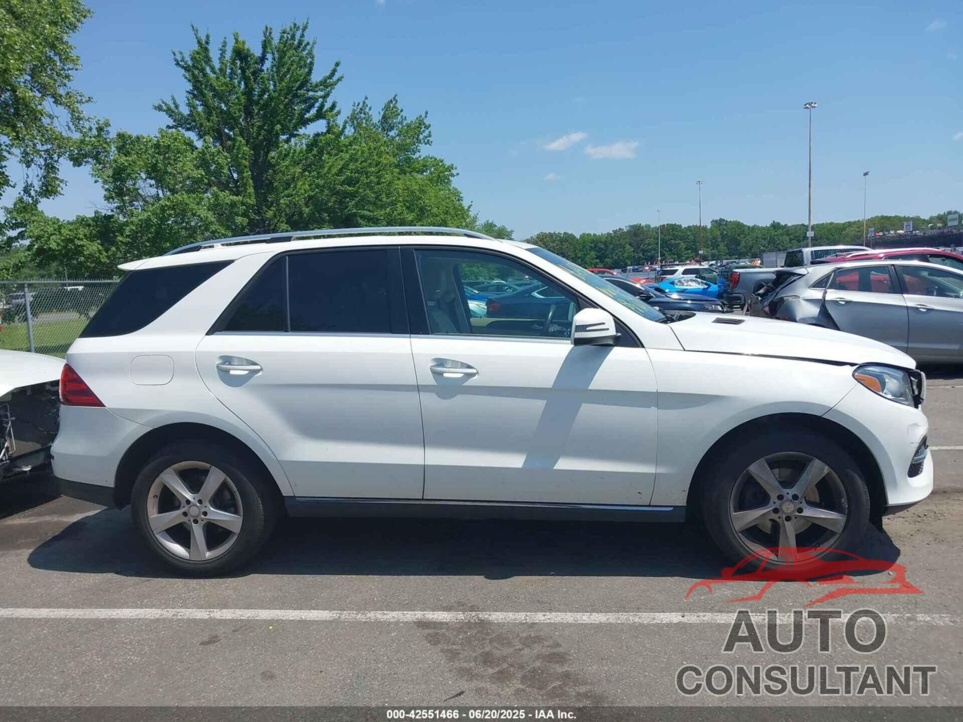 MERCEDES-BENZ GLE 350 2016 - 4JGDA5HB4GA791778