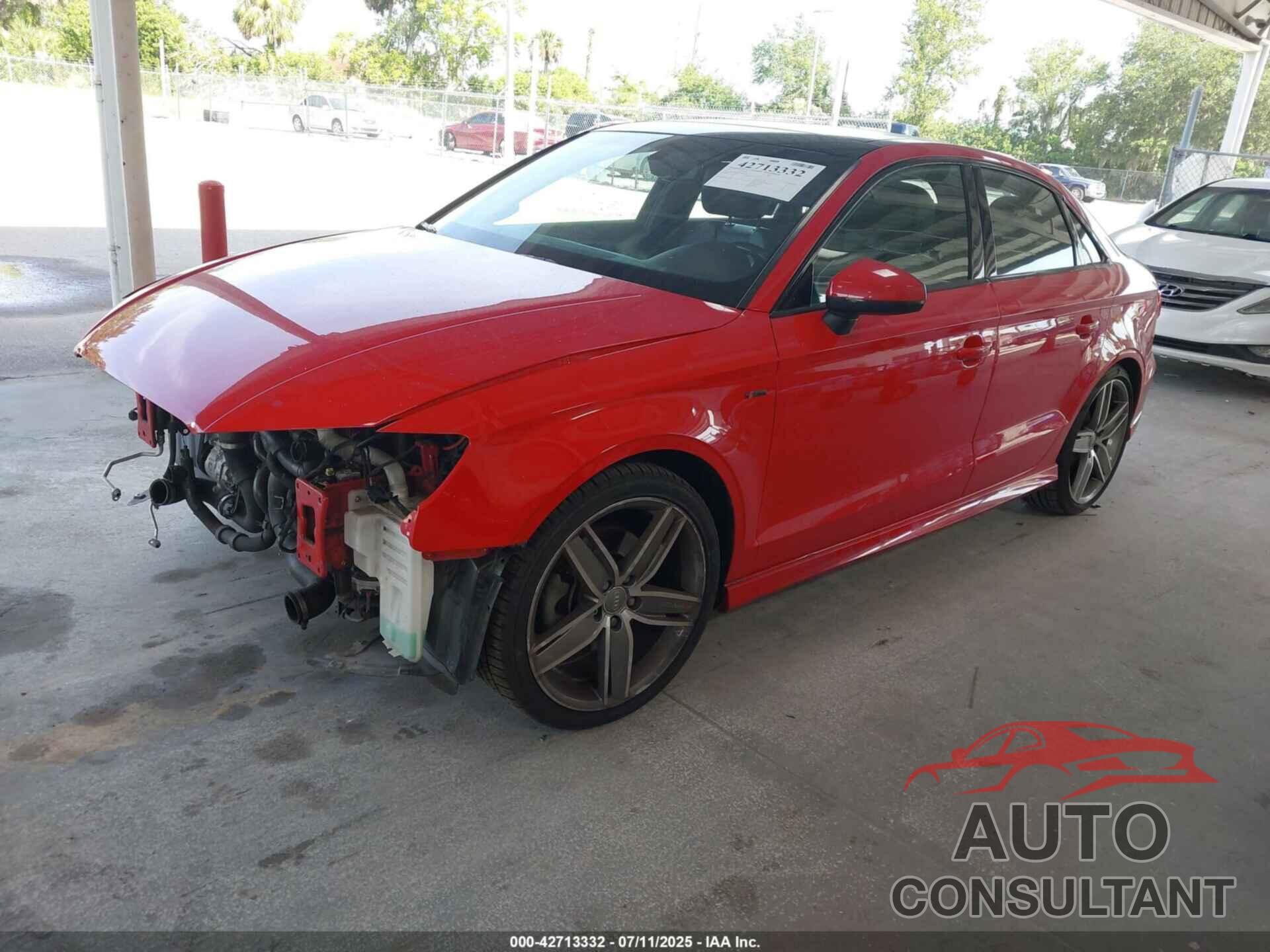 AUDI A3 2017 - WAUJ8GFF2H1017340