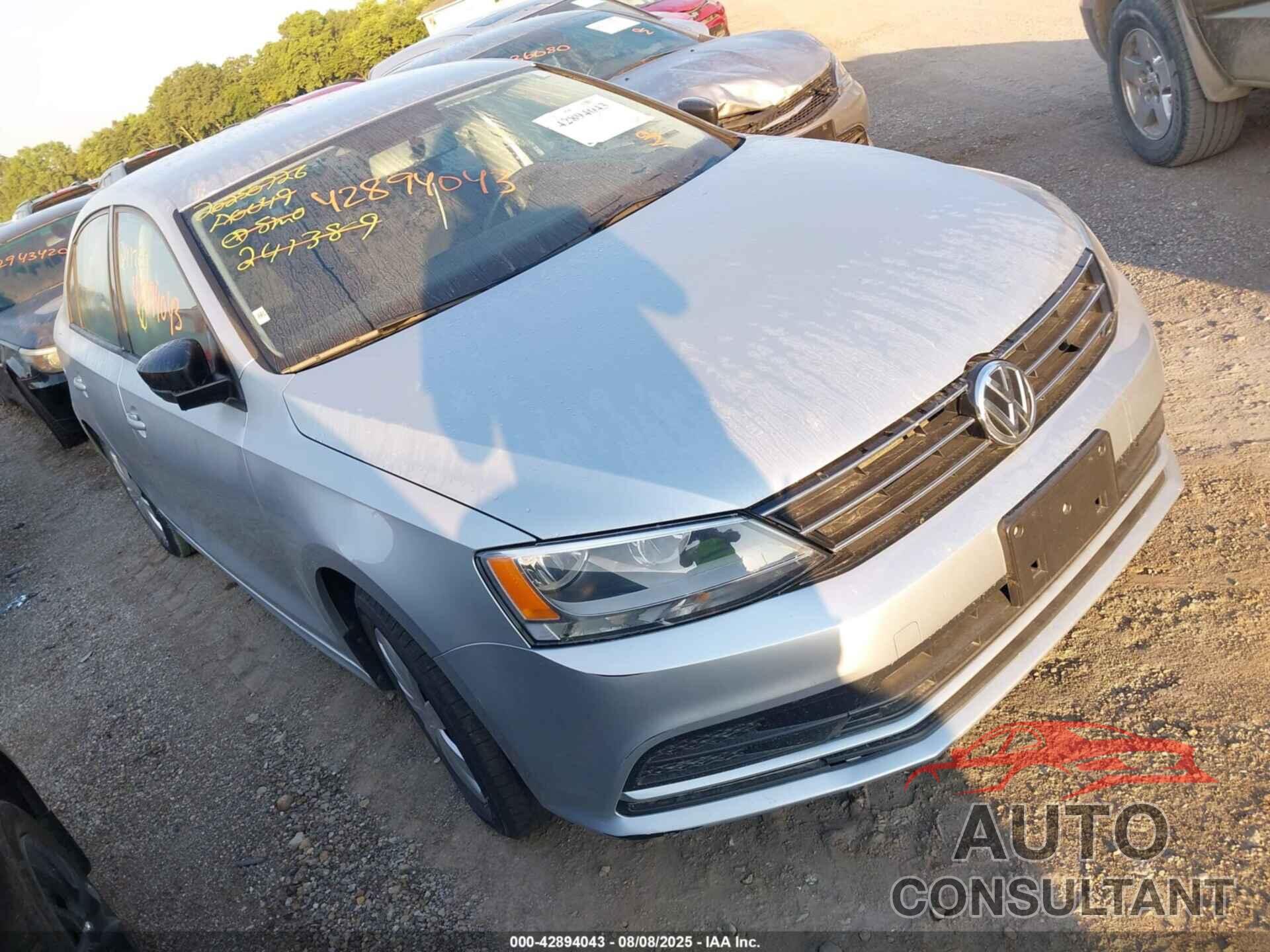 VOLKSWAGEN JETTA 2016 - 3VW267AJ2GM241389