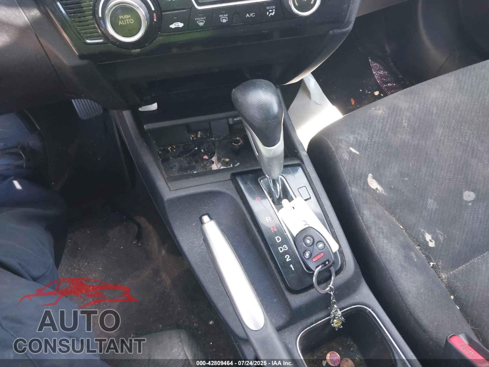 HONDA CIVIC 2013 - 19XFB2F81DE211623