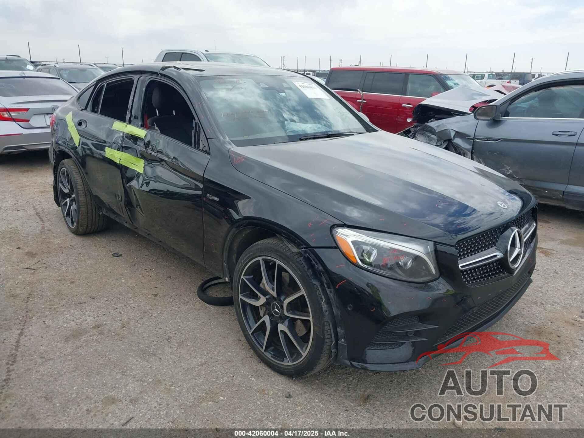 MERCEDES-BENZ AMG GLC 43 COUPE 2018 - WDC0J6EB3JF321999