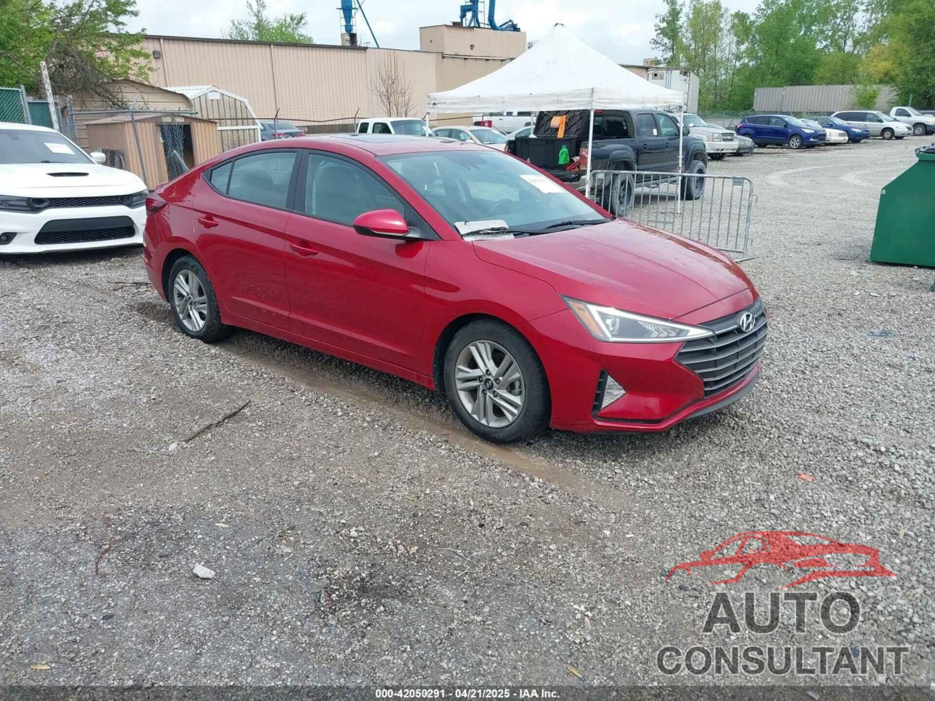 HYUNDAI ELANTRA 2020 - KMHD84LF4LU008631